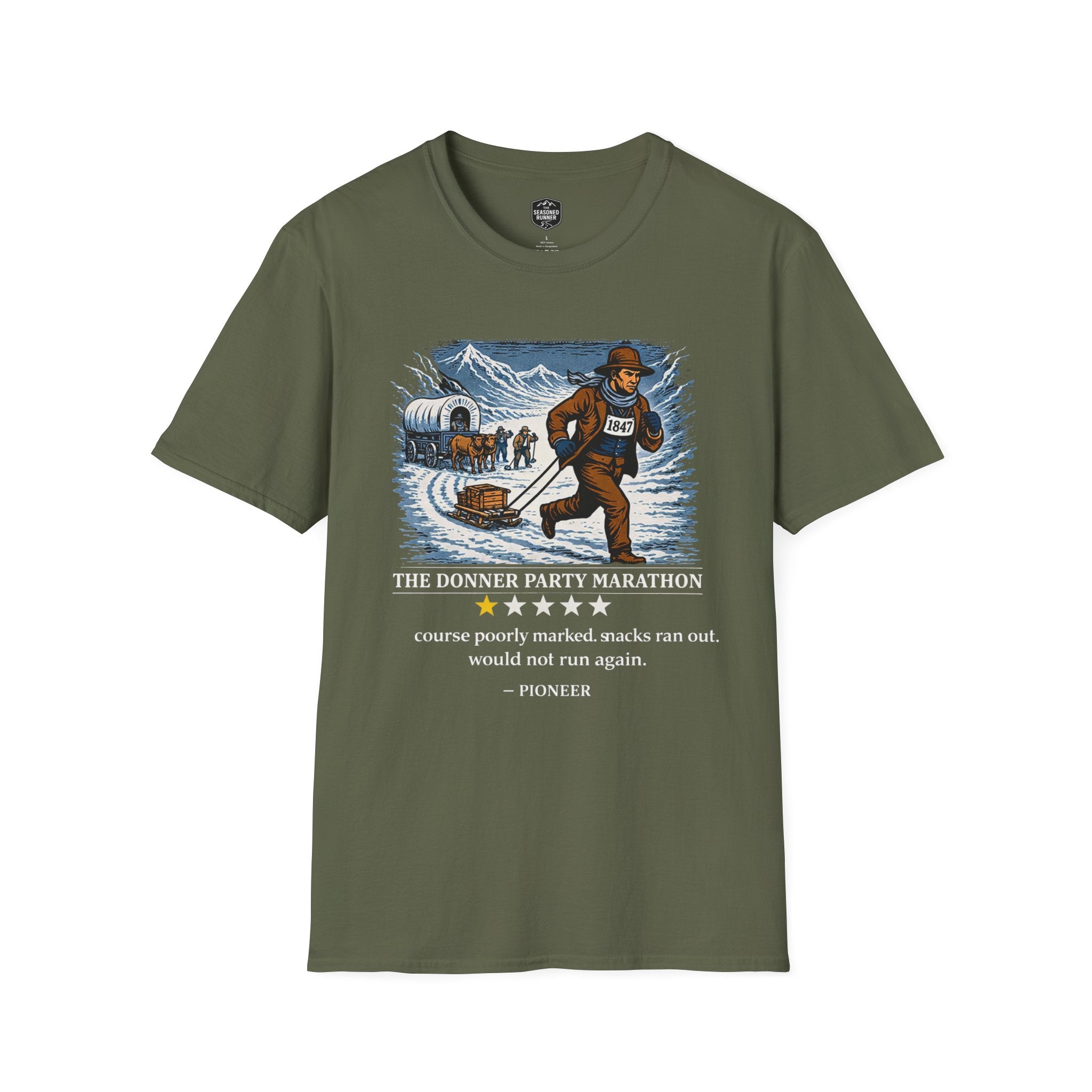 Donnor Party Marathon T-Shirt