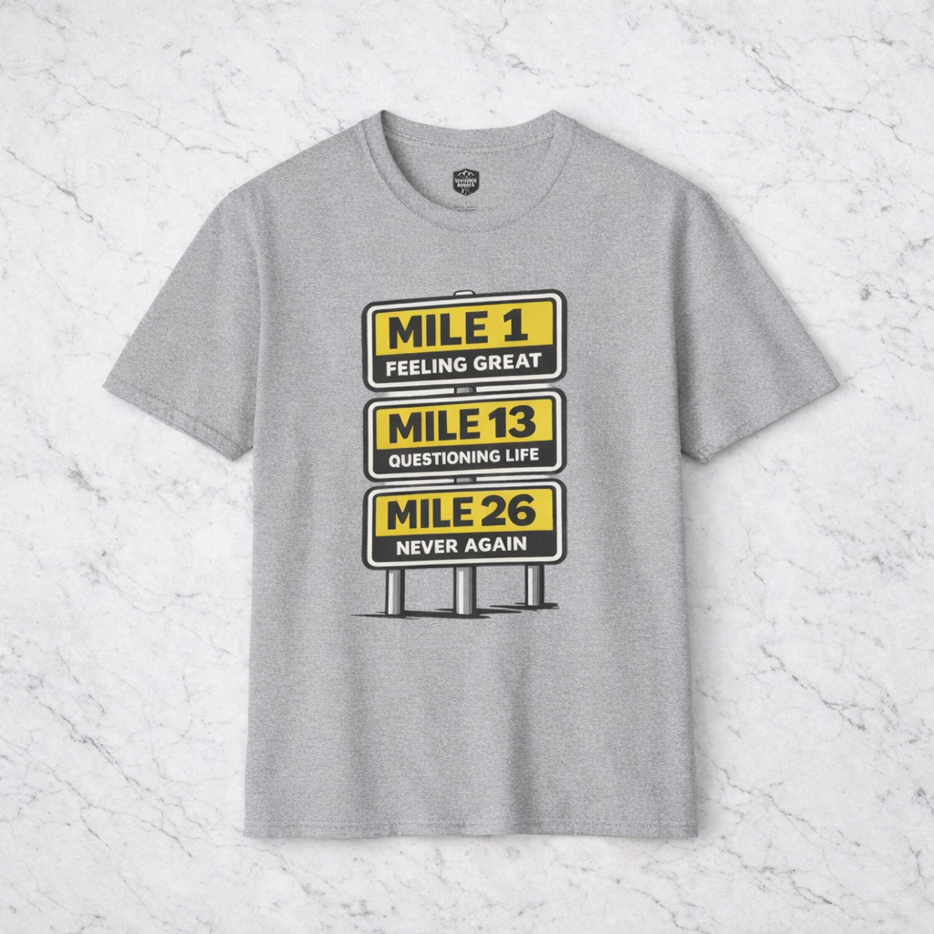 Marathon Mile Marker T-Shirt