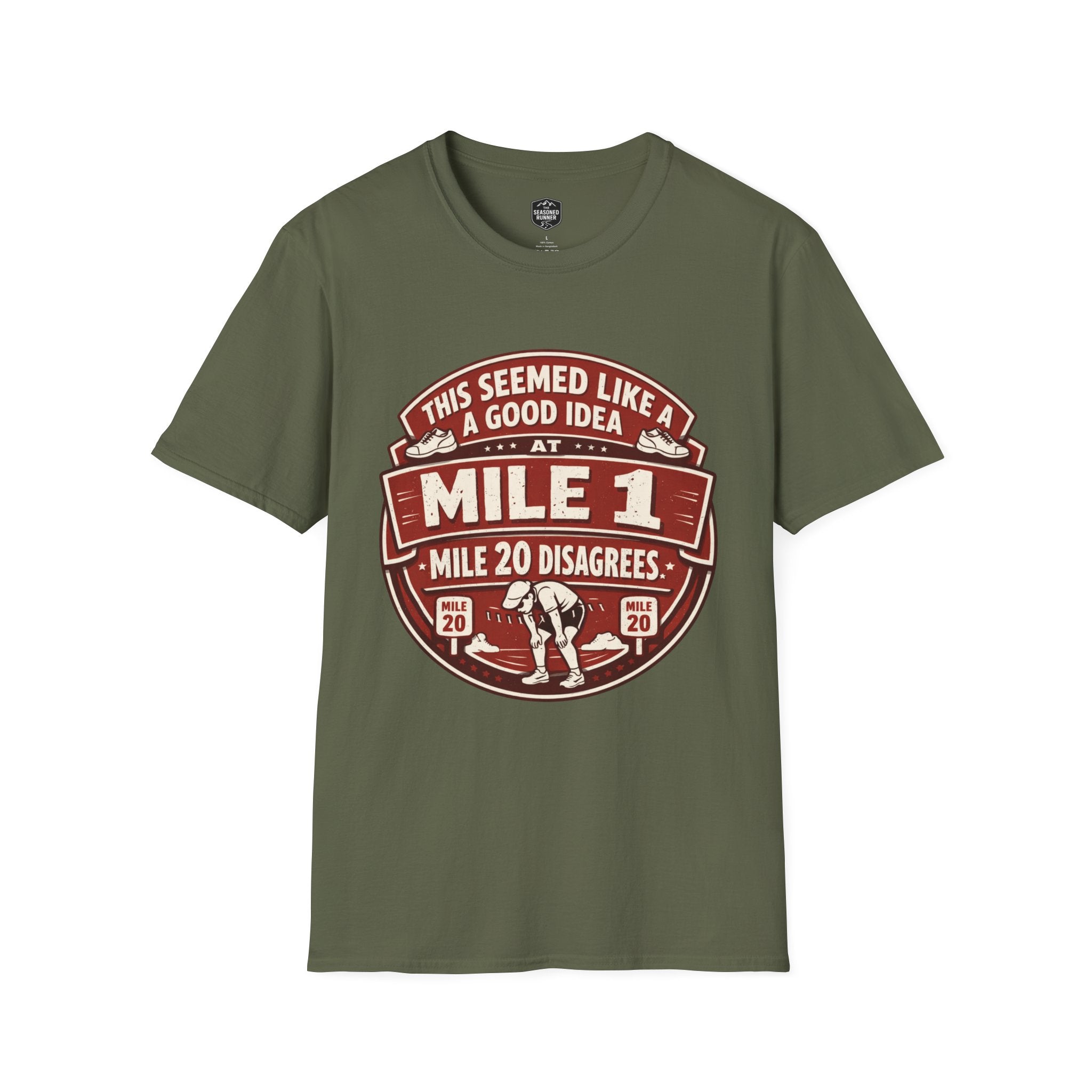 Mile 20 Disagrees T-Shirt