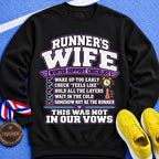 Runner’s Wife Winter Support Checklist Sweatshirt