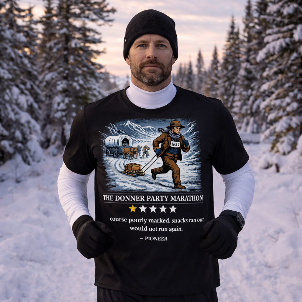 Donnor Party Marathon T-Shirt