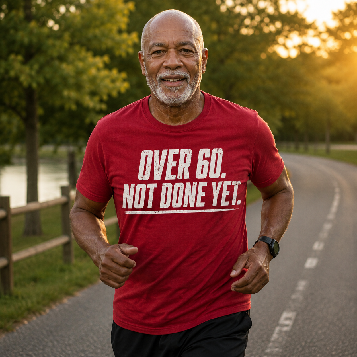 Over 60 Not Done Yet T-Shirt