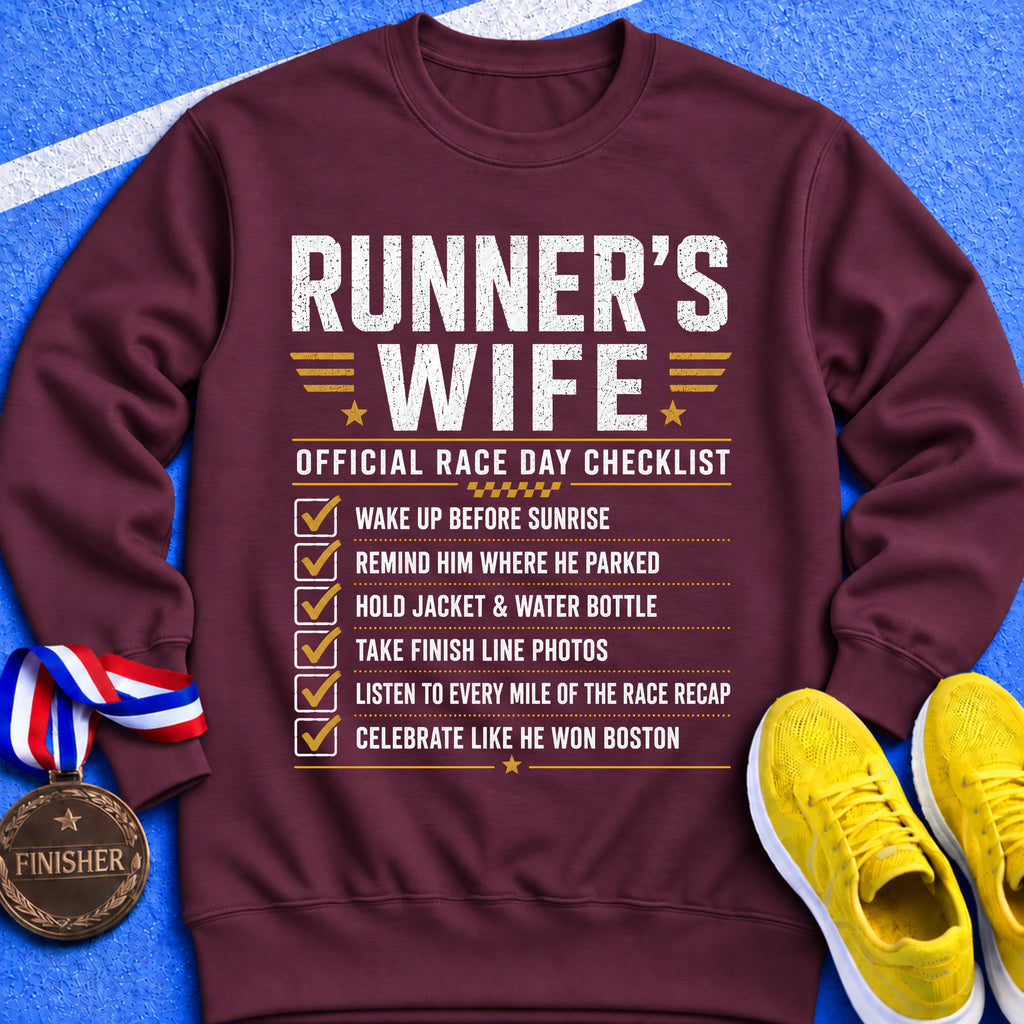 Runner's Wife Sweatshirt