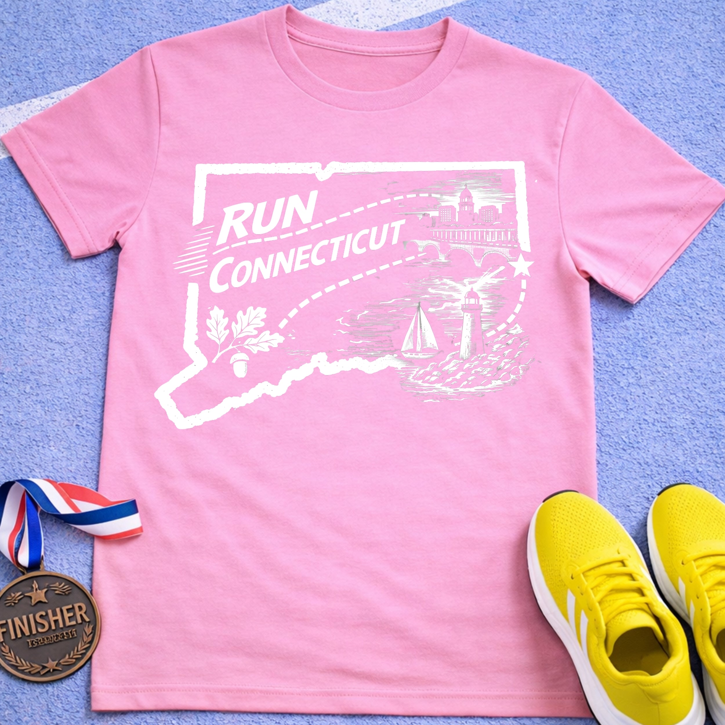 Run Connecticut T-Shirt