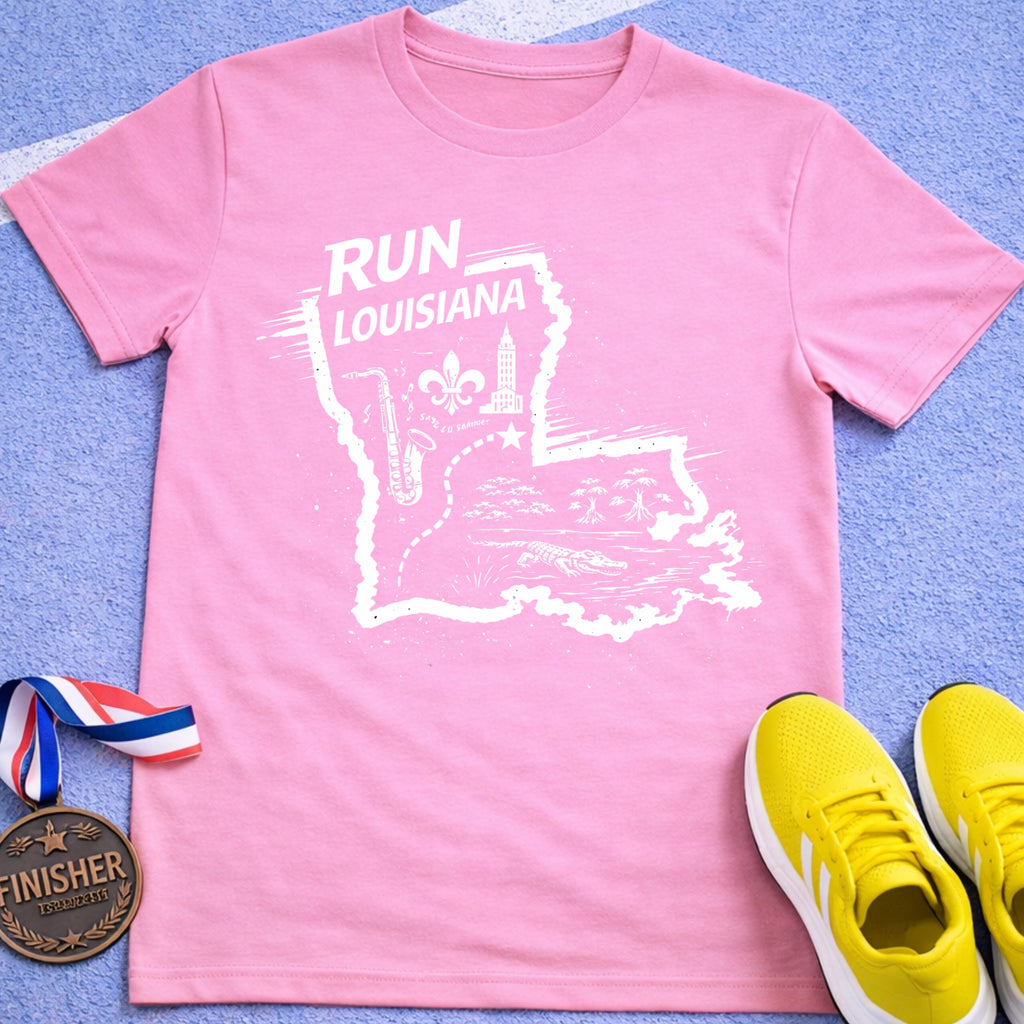 Run Louisiana T-Shirt