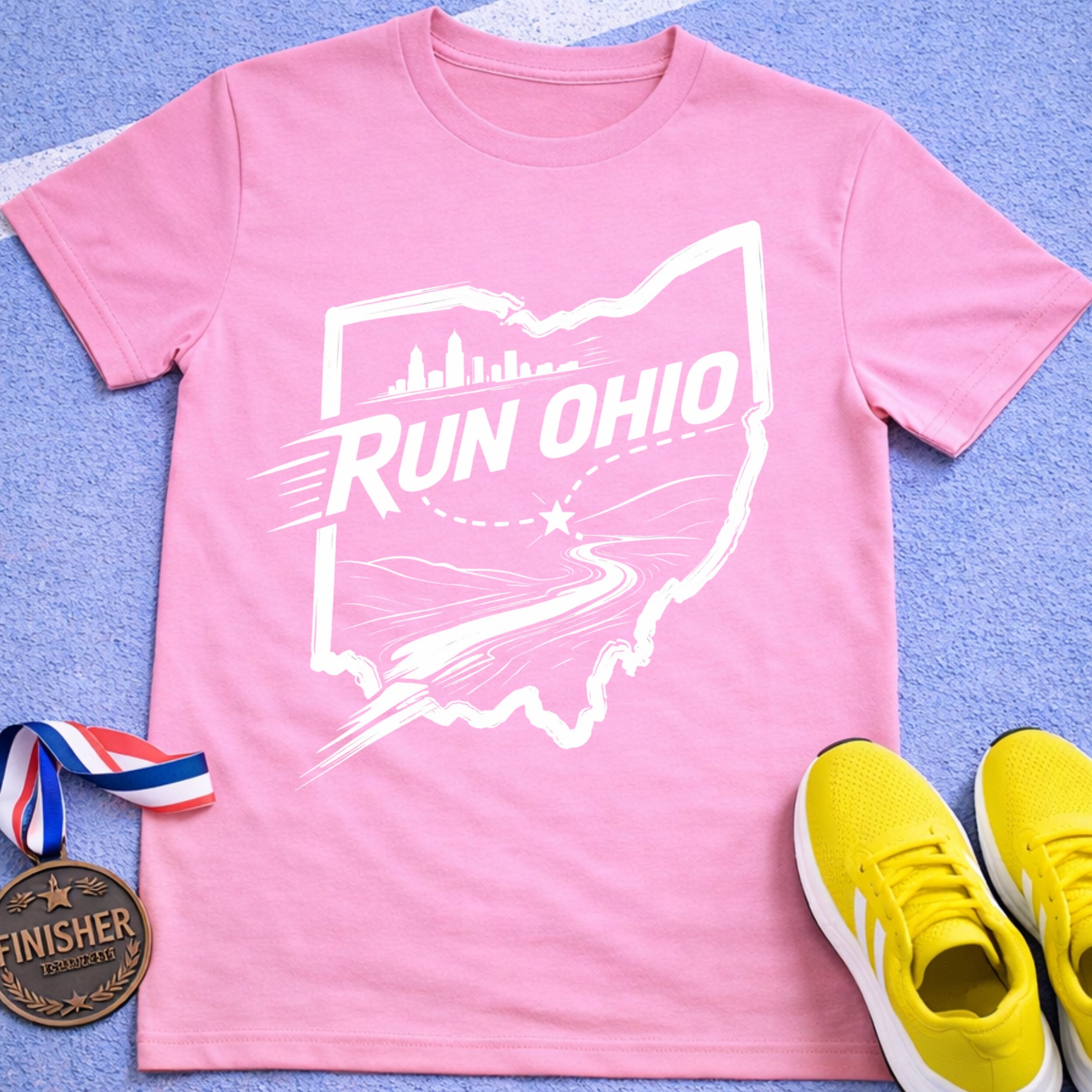 Run Ohio T-Shirt