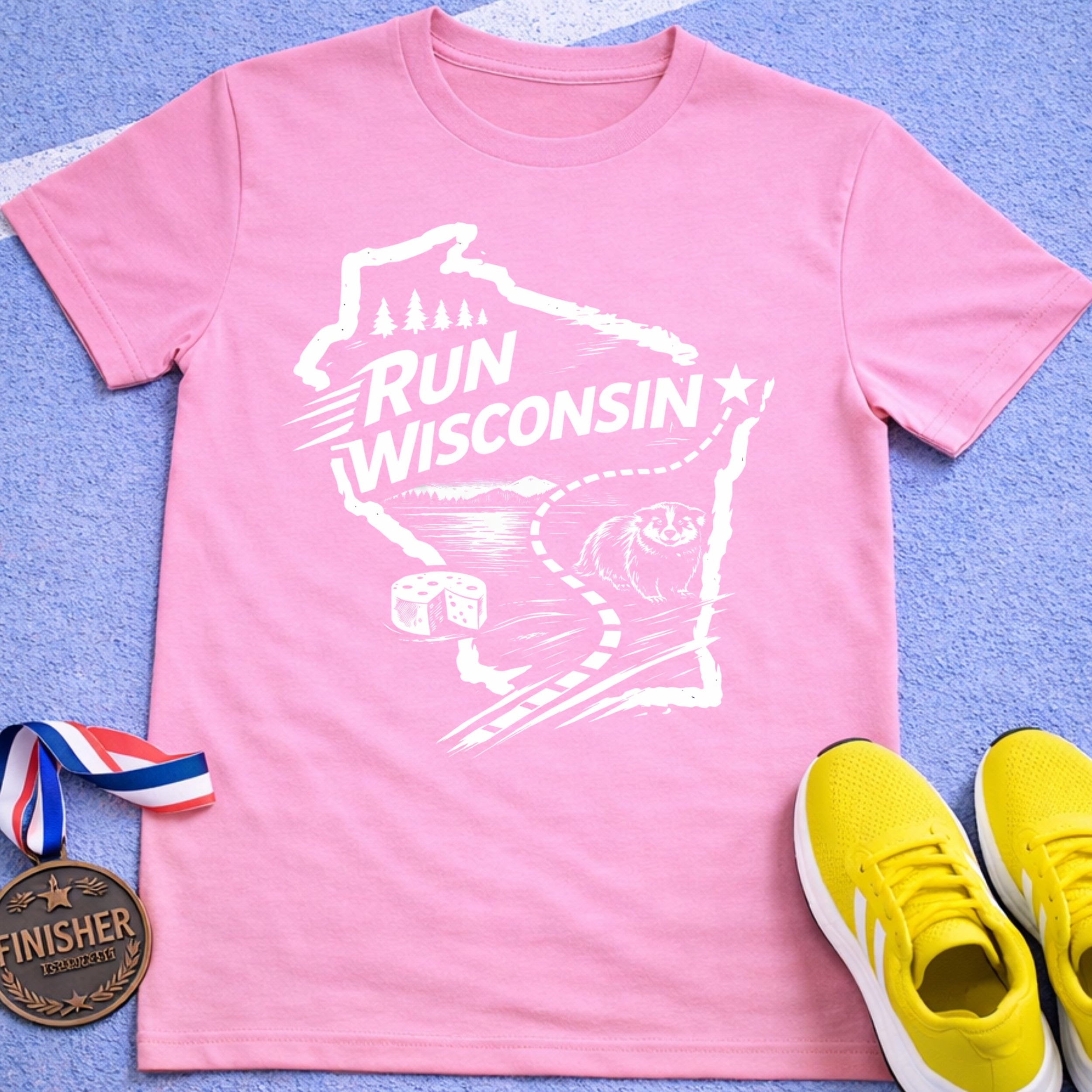 Run Wisconsin T-Shirt