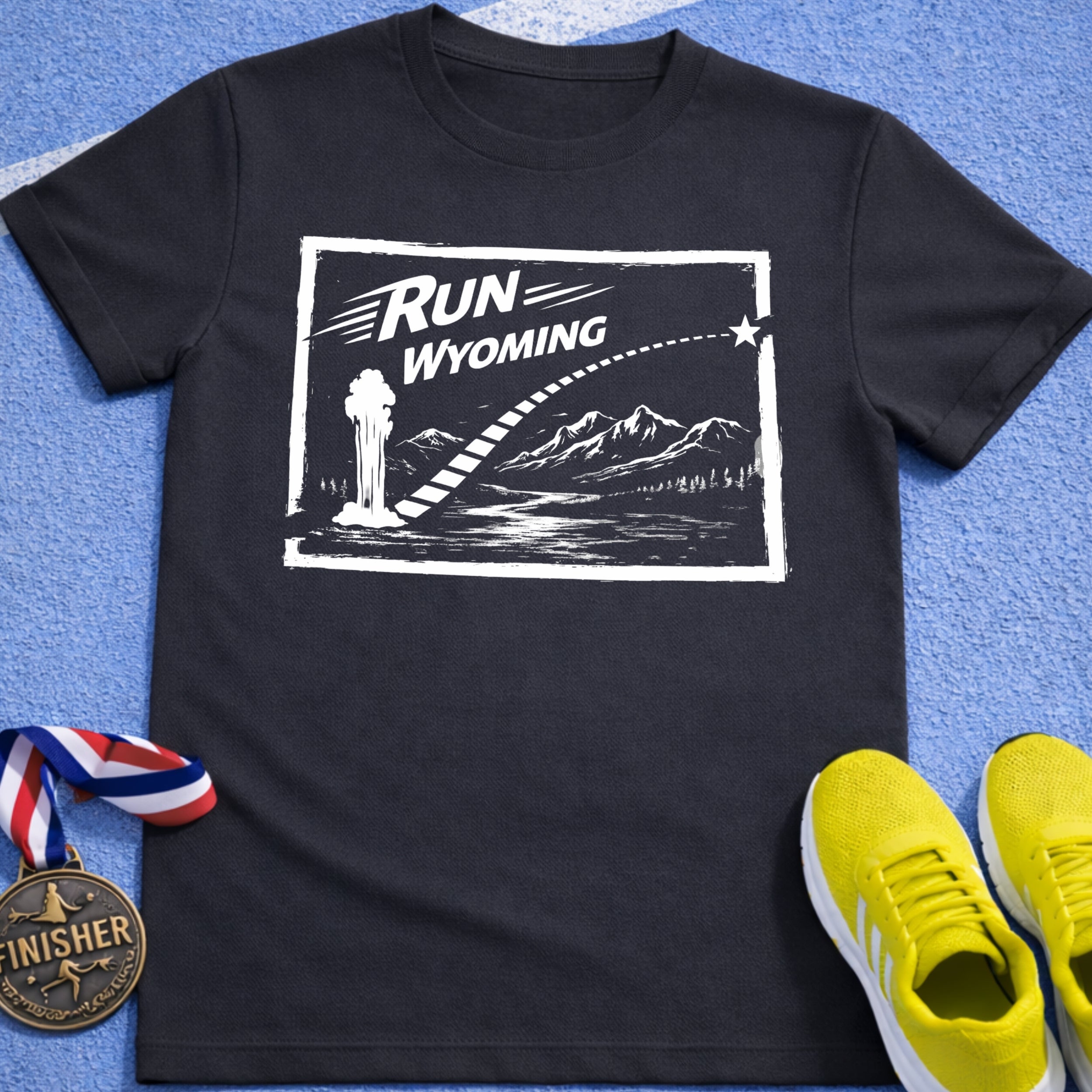 Run Wyoming T-Shirt