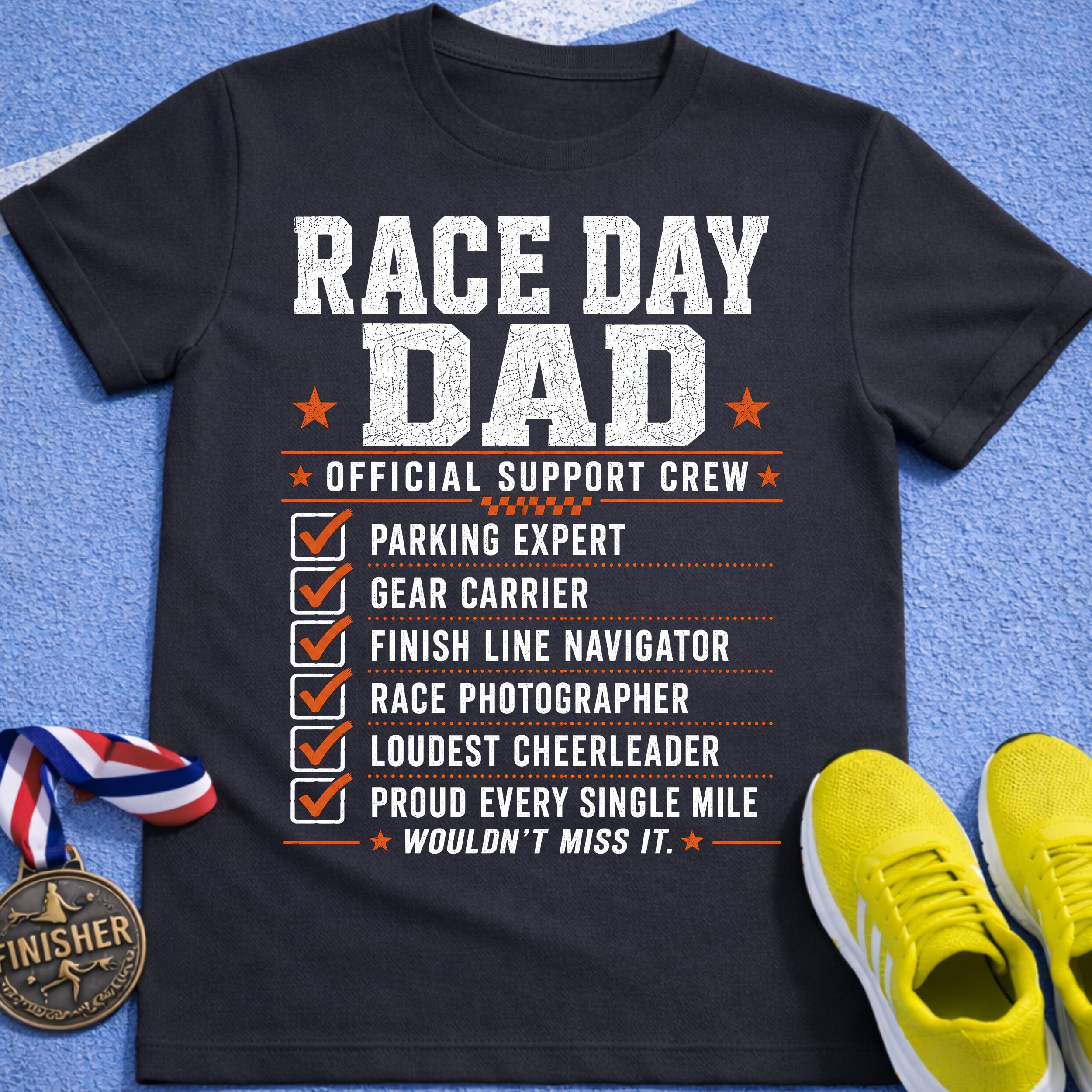 Race Day Dad T-Shirt