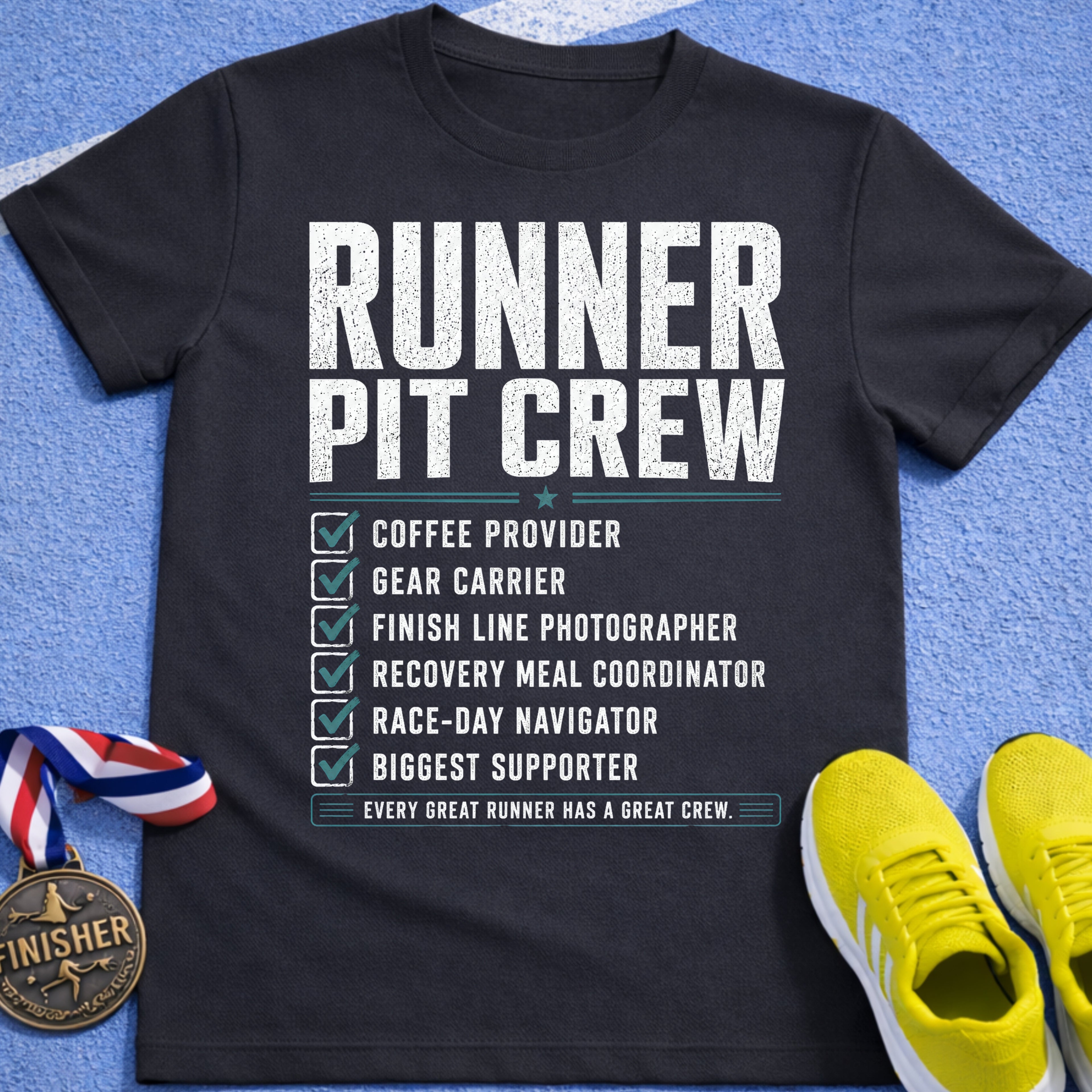 Runner Pit Crew T-Shirt
