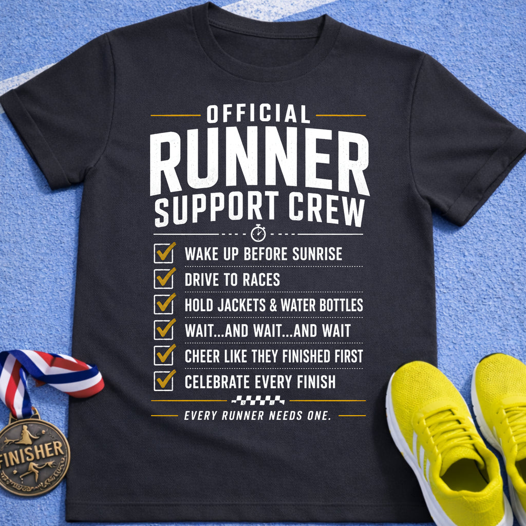 Runner Support Crew T-Shirt