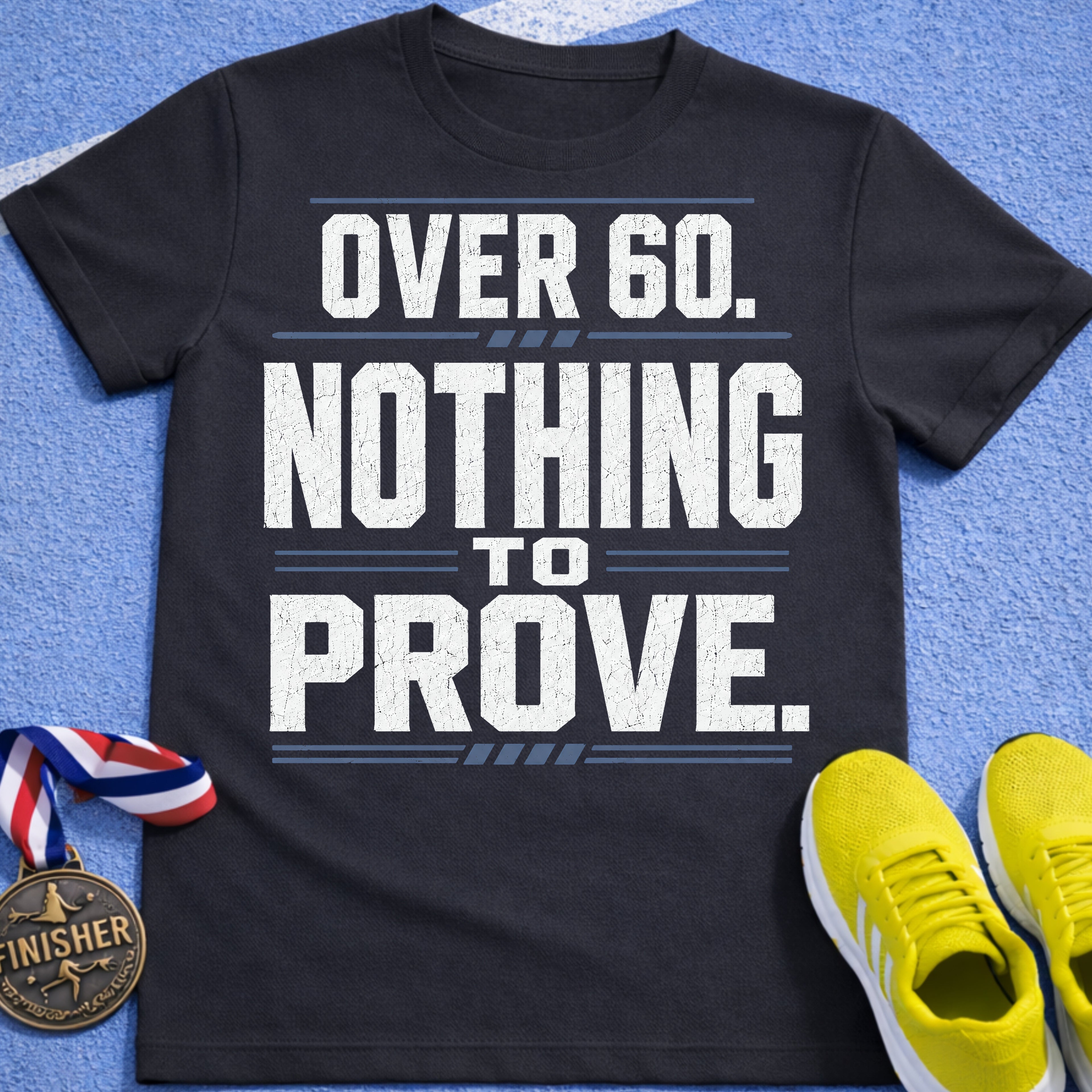 Over 60 Nothing To Prove T-Shirt