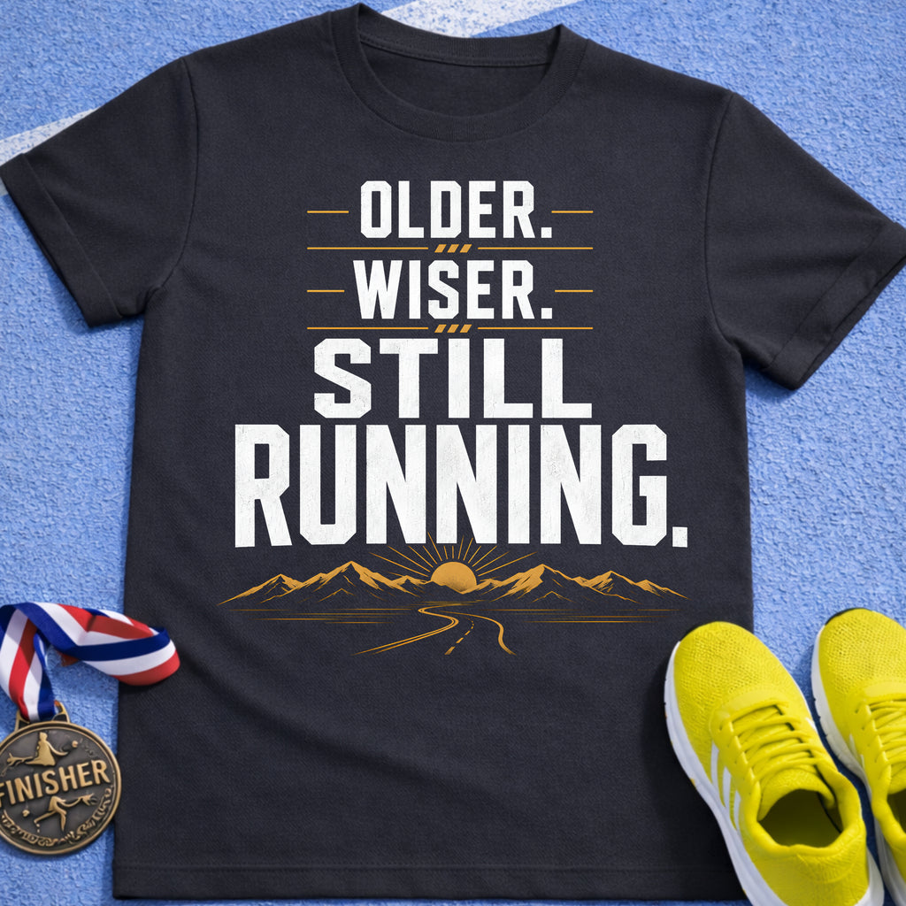 Older. Wiser. Still Running T-Shirt