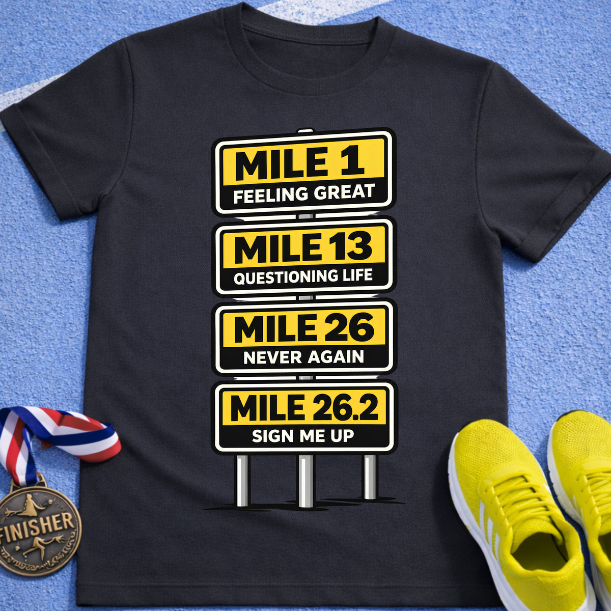 Marathon Mile Marker 26.2 T-Shirt