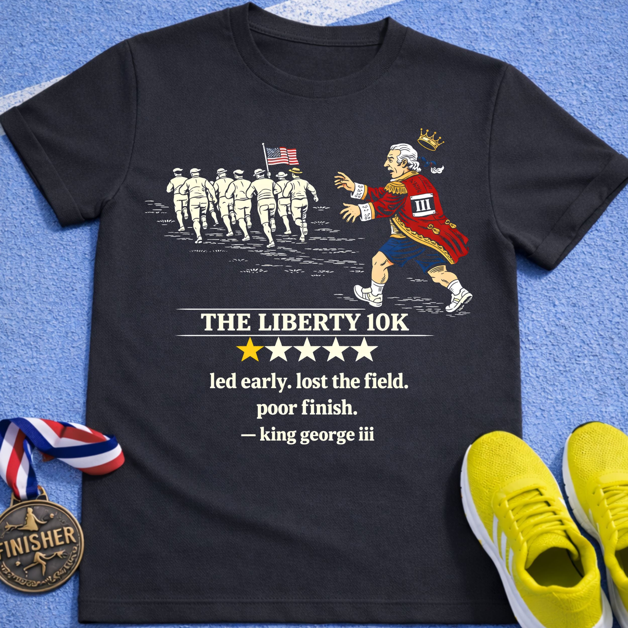 King George Liberty 10K T-Shirt