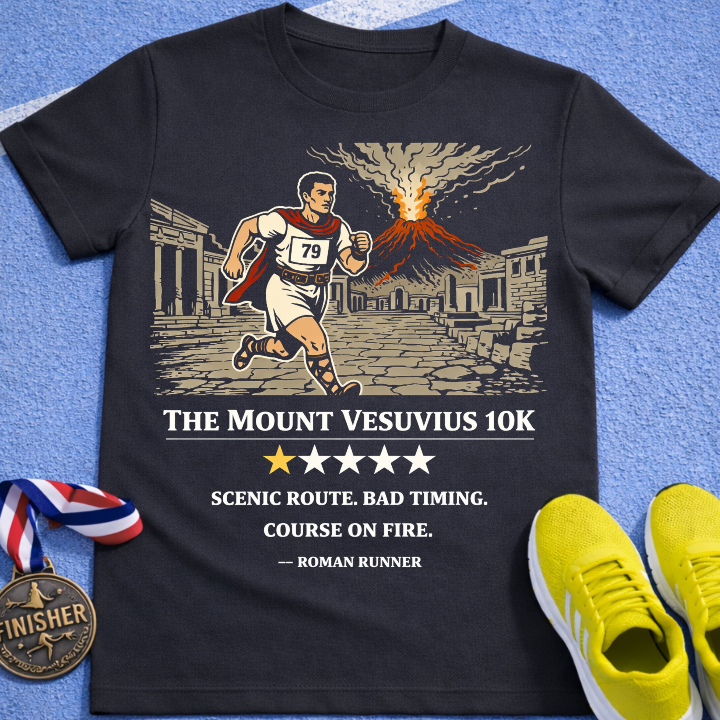 Mount Vesuvius 10K T-Shirt
