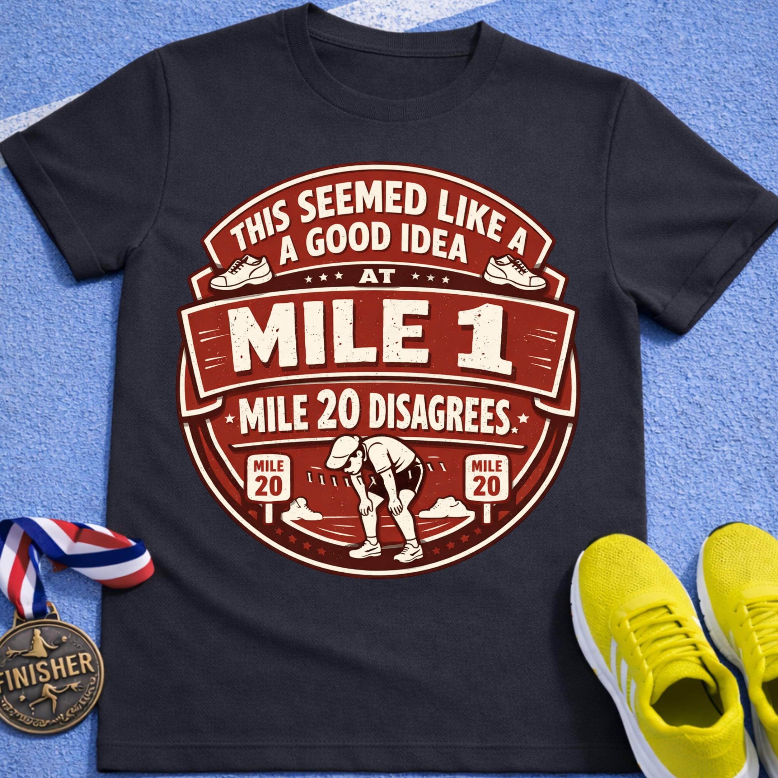 Mile 20 Disagrees T-Shirt