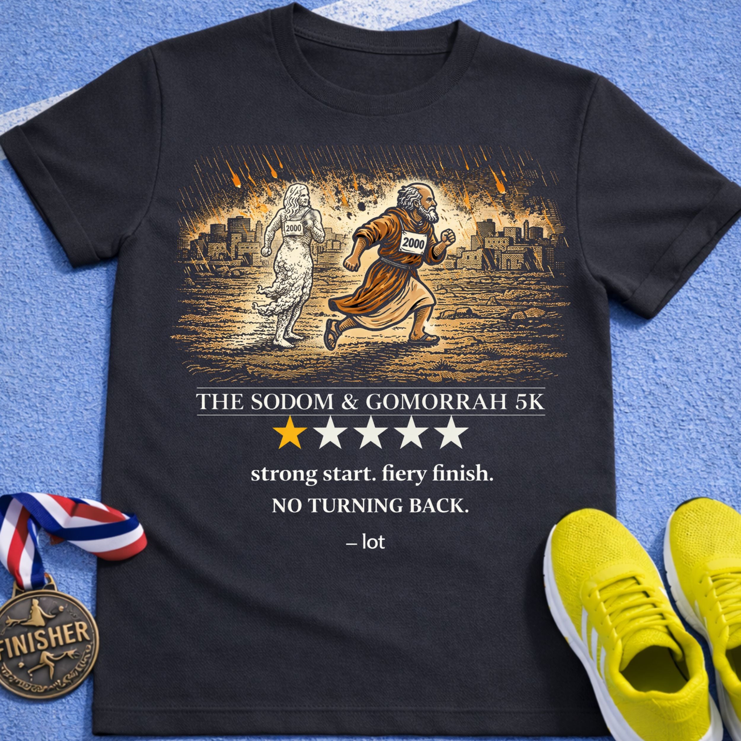 Sodom and Gomorrah 5K T-Shirt
