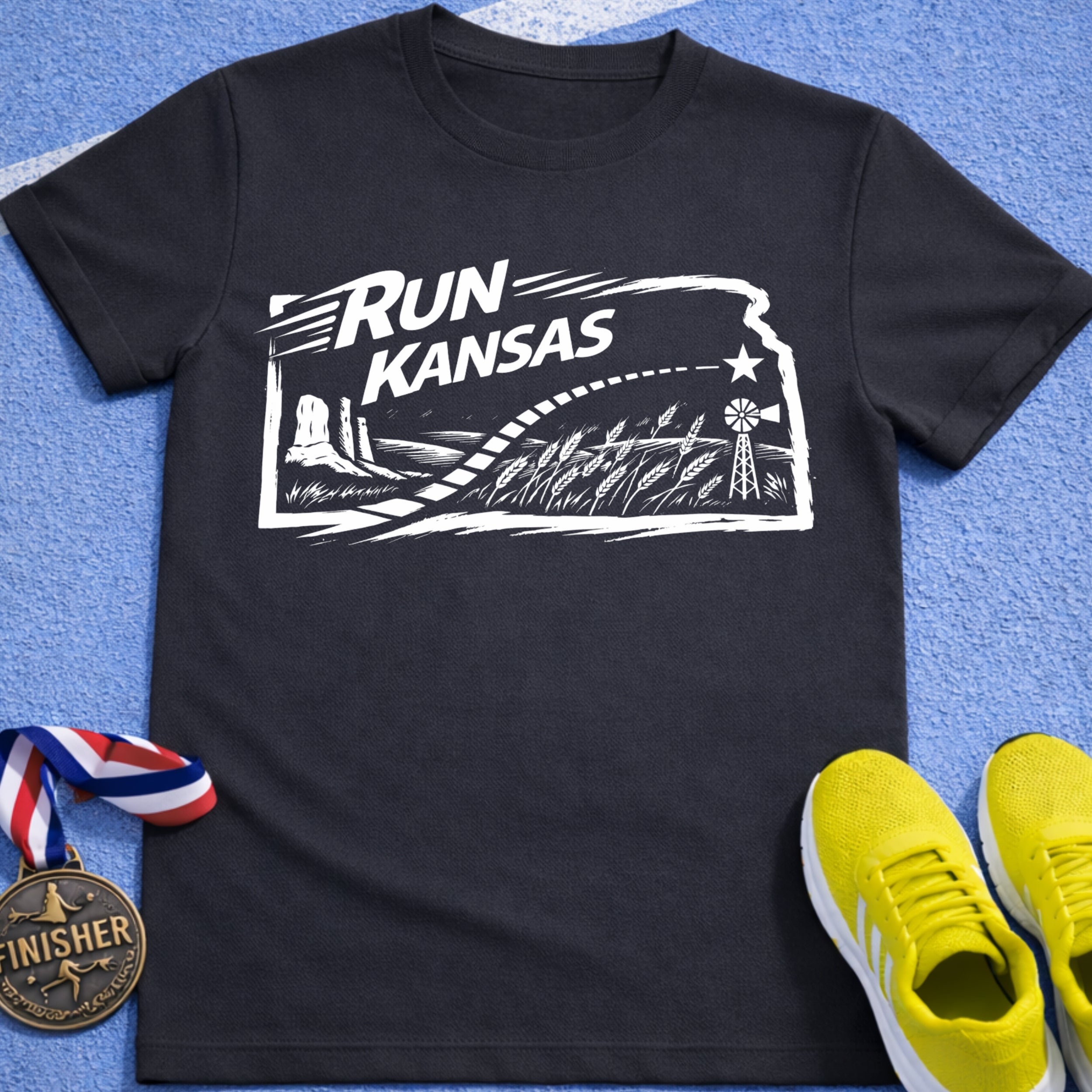 Run Kansas T-Shirt