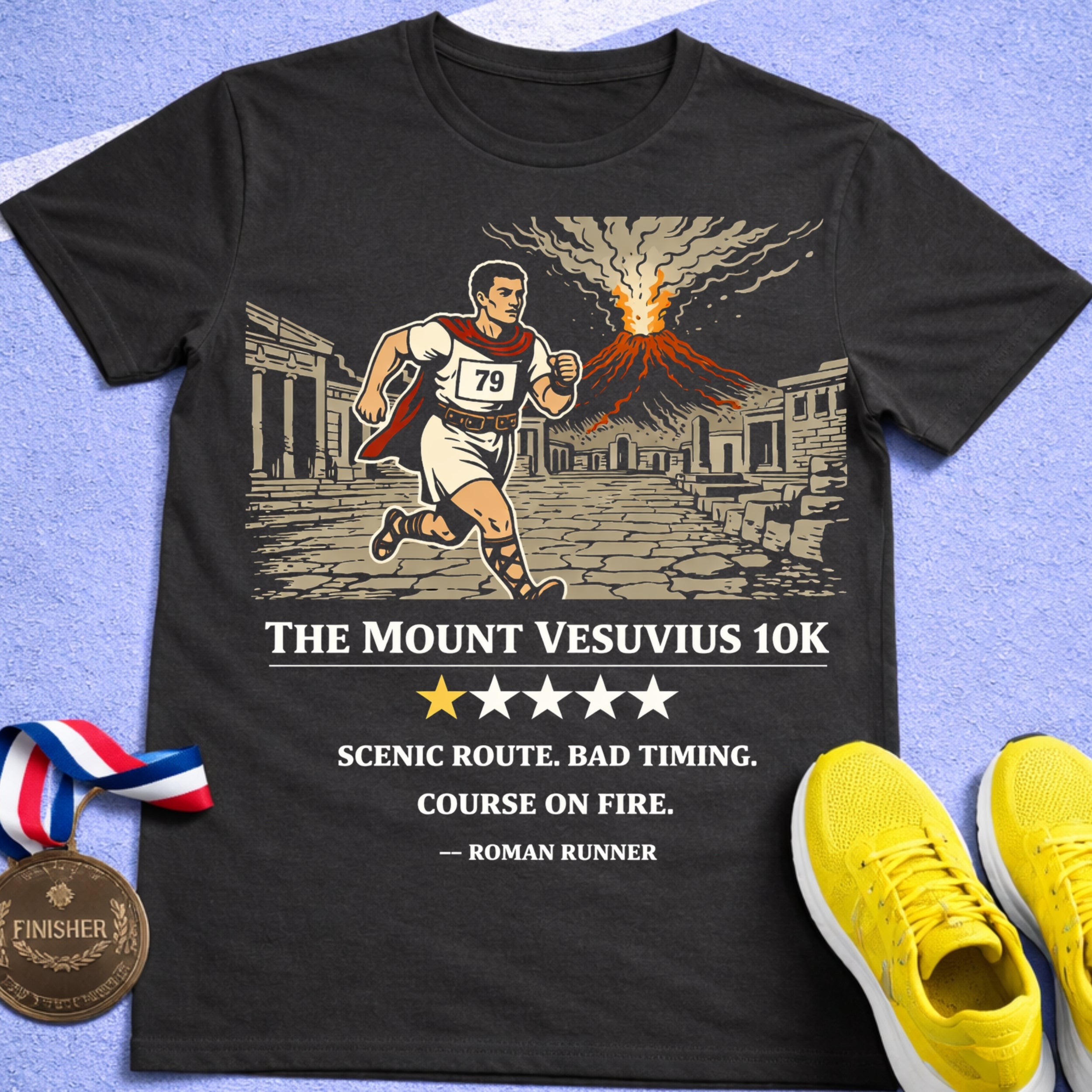 Mount Vesuvius 10K T-Shirt