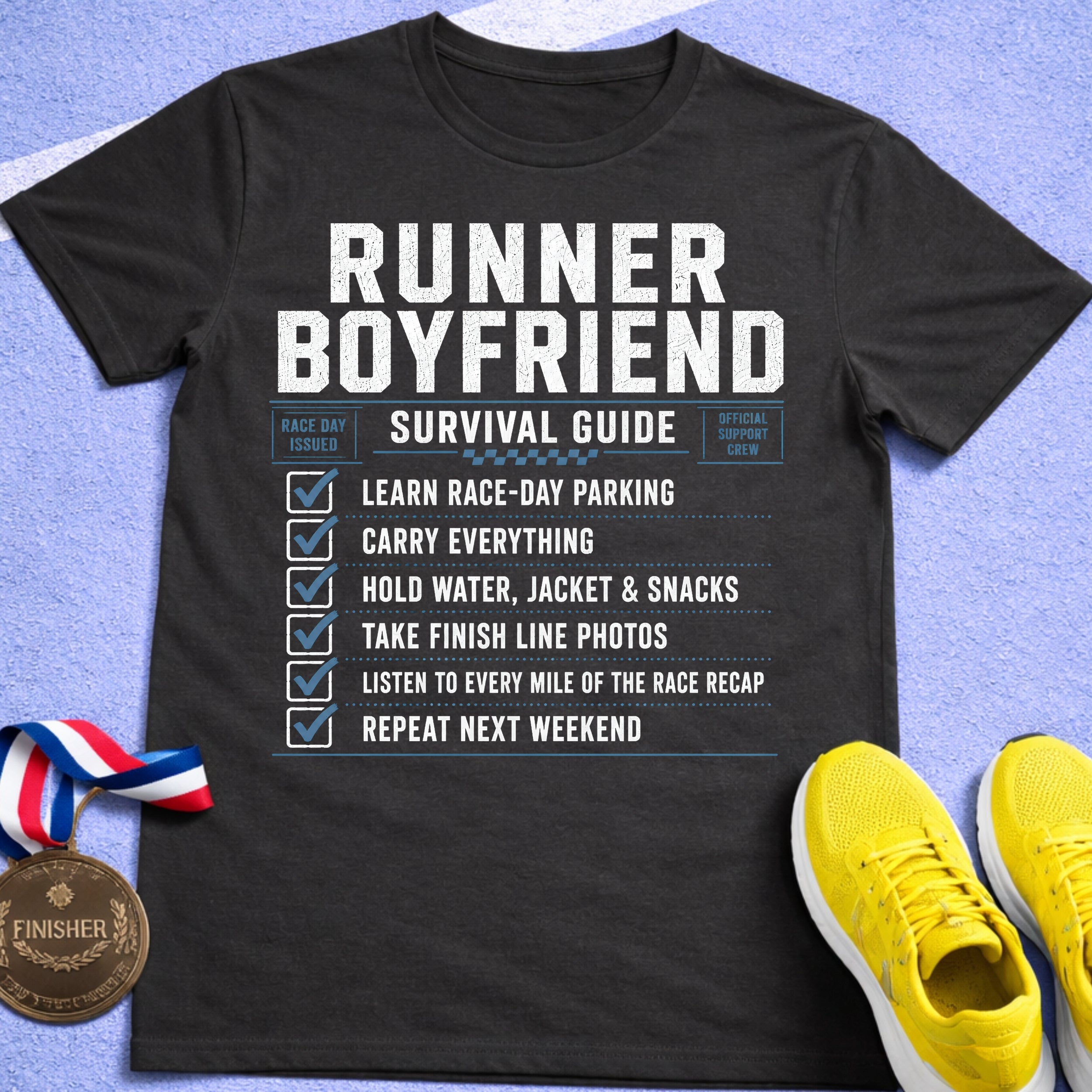 Runner Boyfriend Survival Guide T-Shirt