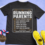 Running Parents Support Crew T-Shirt