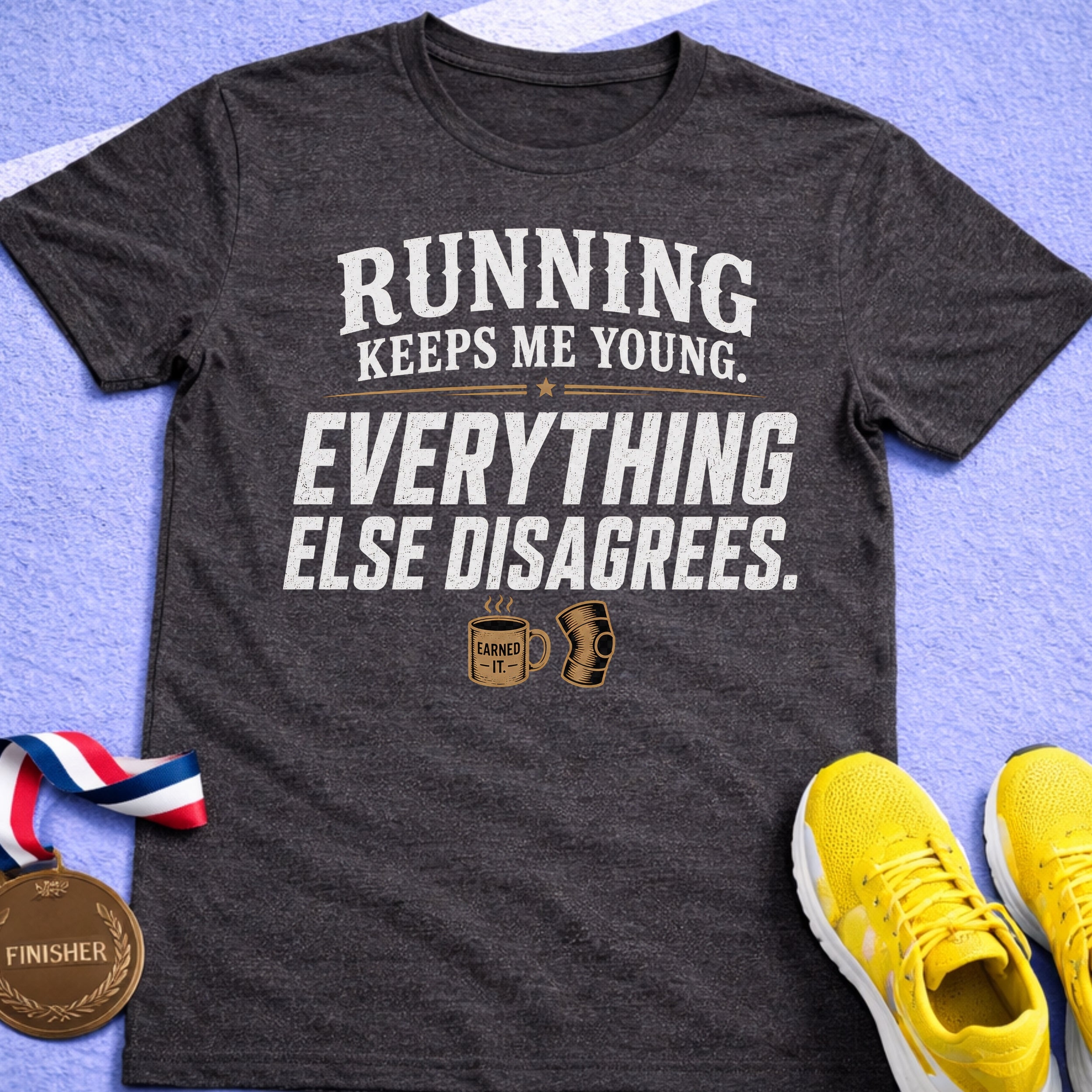 Running Keeps Me Young T-Shirt