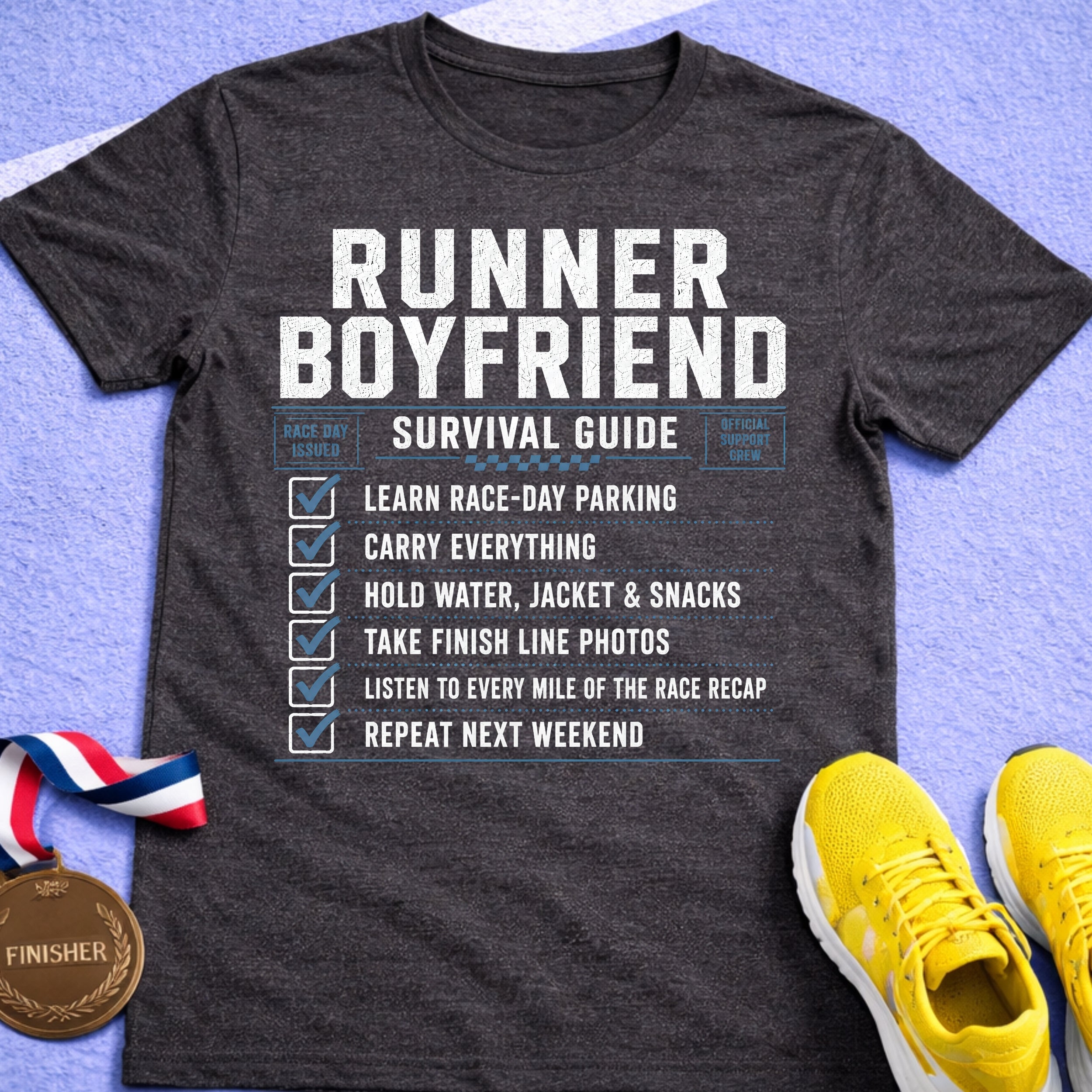 Runner Boyfriend Survival Guide T-Shirt