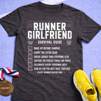 Runner Girlfriend Survival Guide T-Shirt