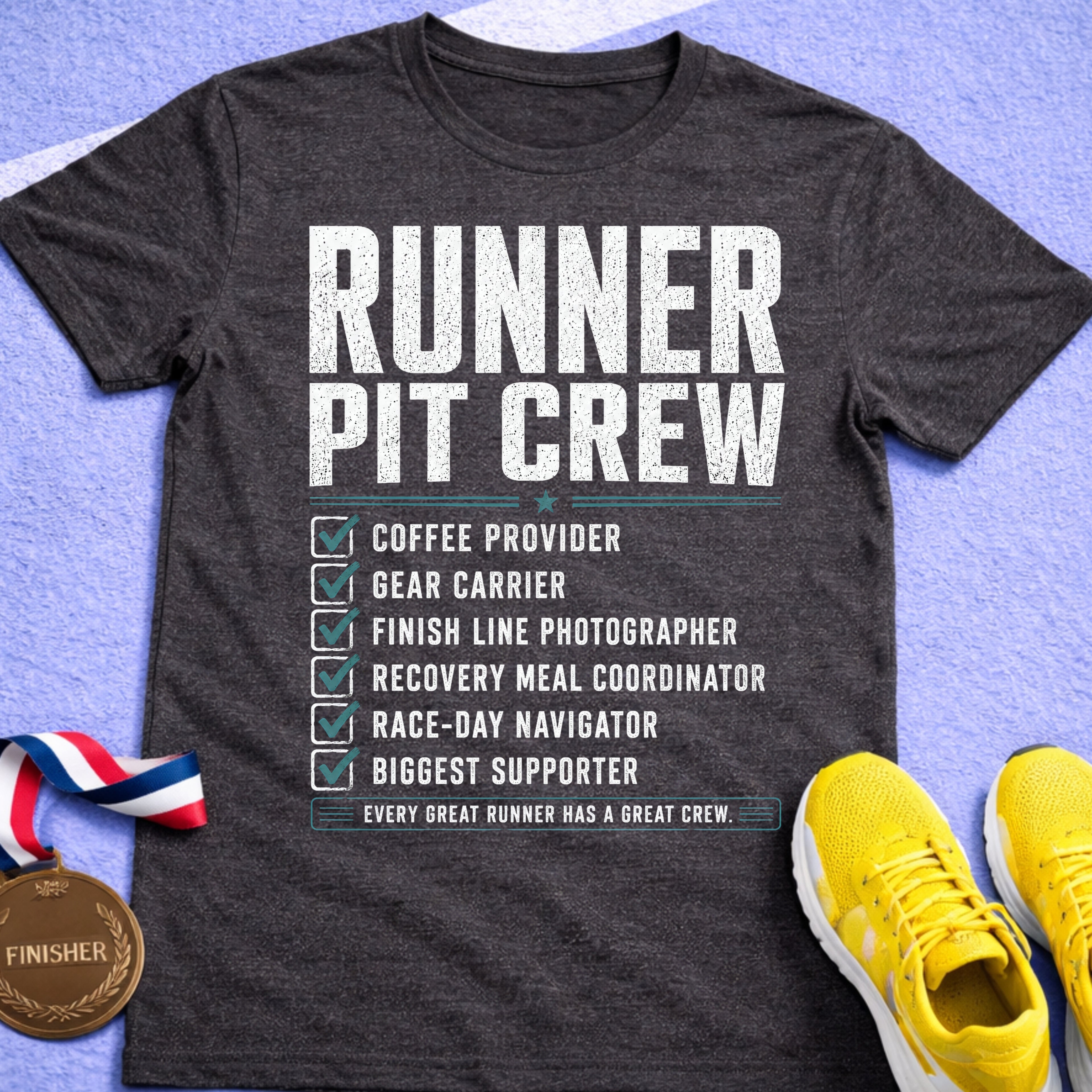 Runner Pit Crew T-Shirt