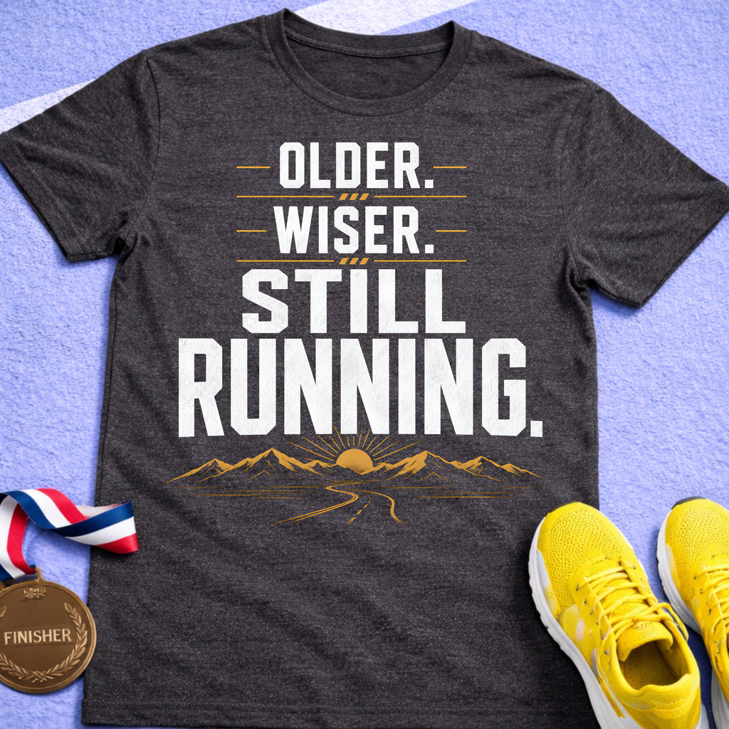 Older. Wiser. Still Running T-Shirt