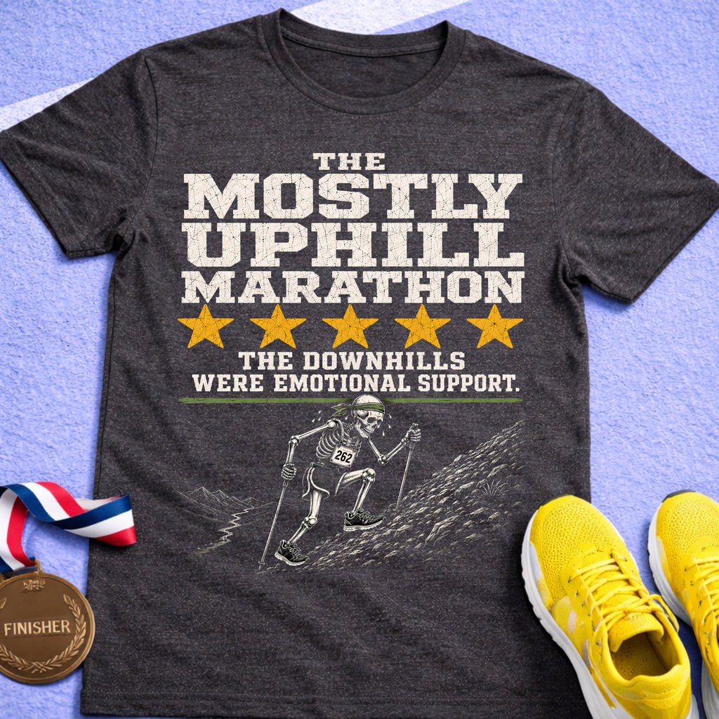 Mostly Uphill Marathon T-Shirt