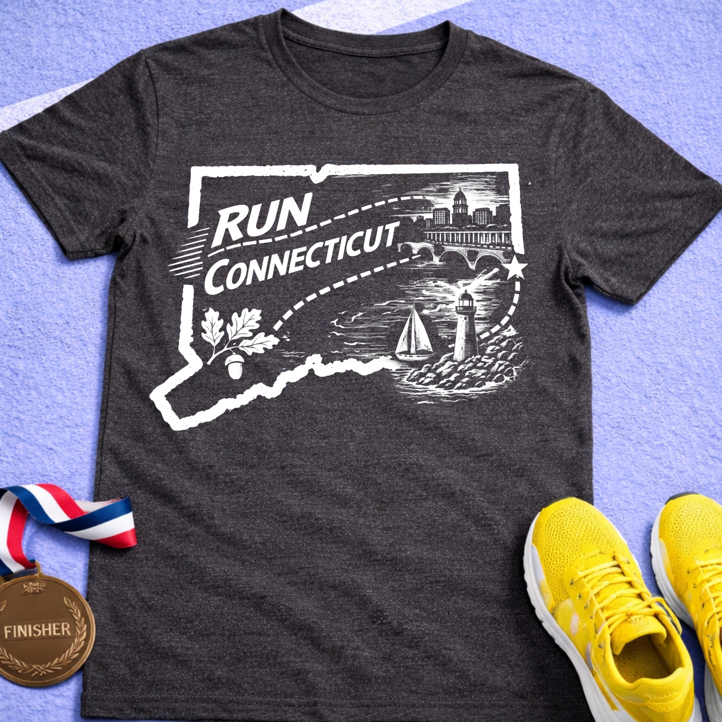 Run Connecticut T-Shirt