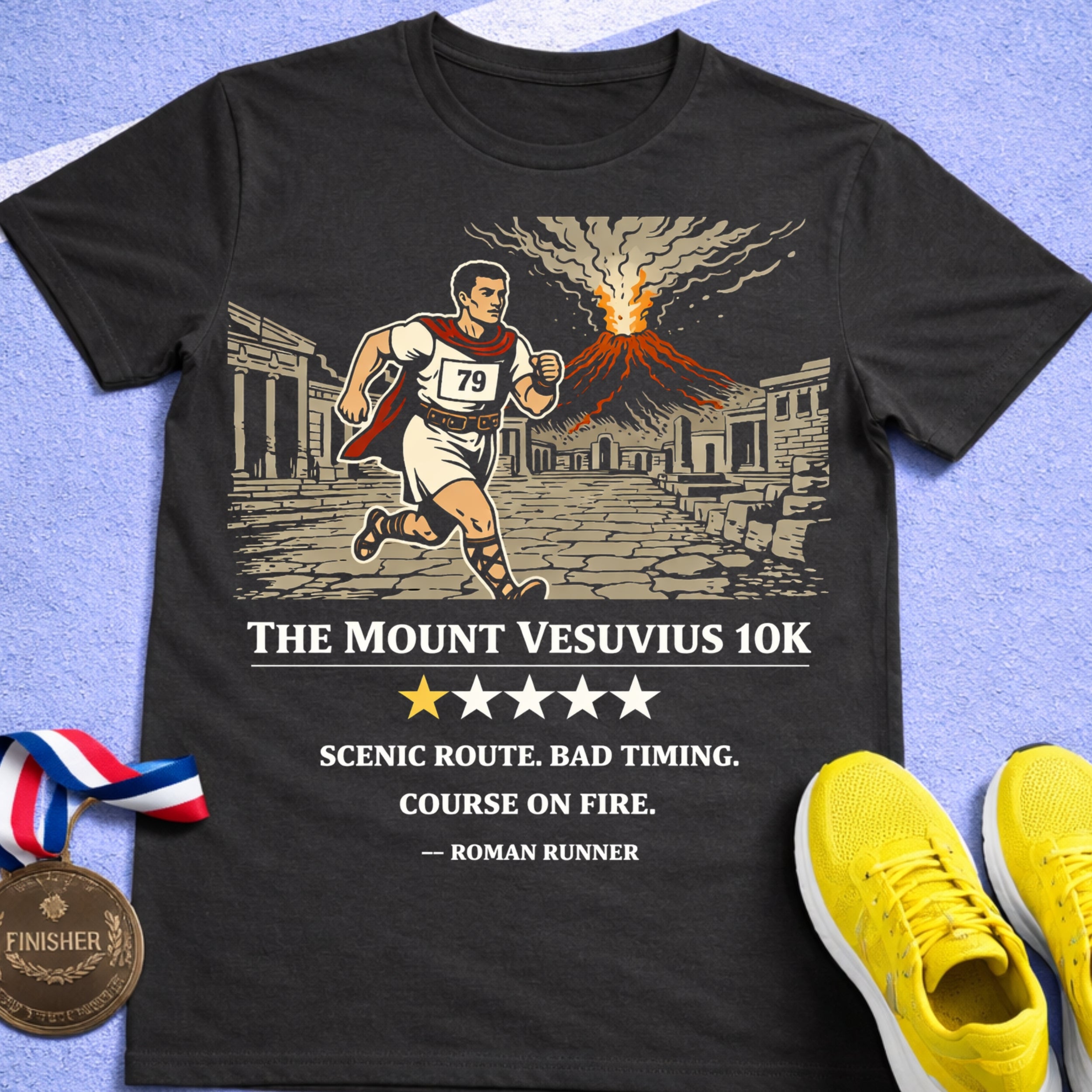 Mount Vesuvius 10K T-Shirt