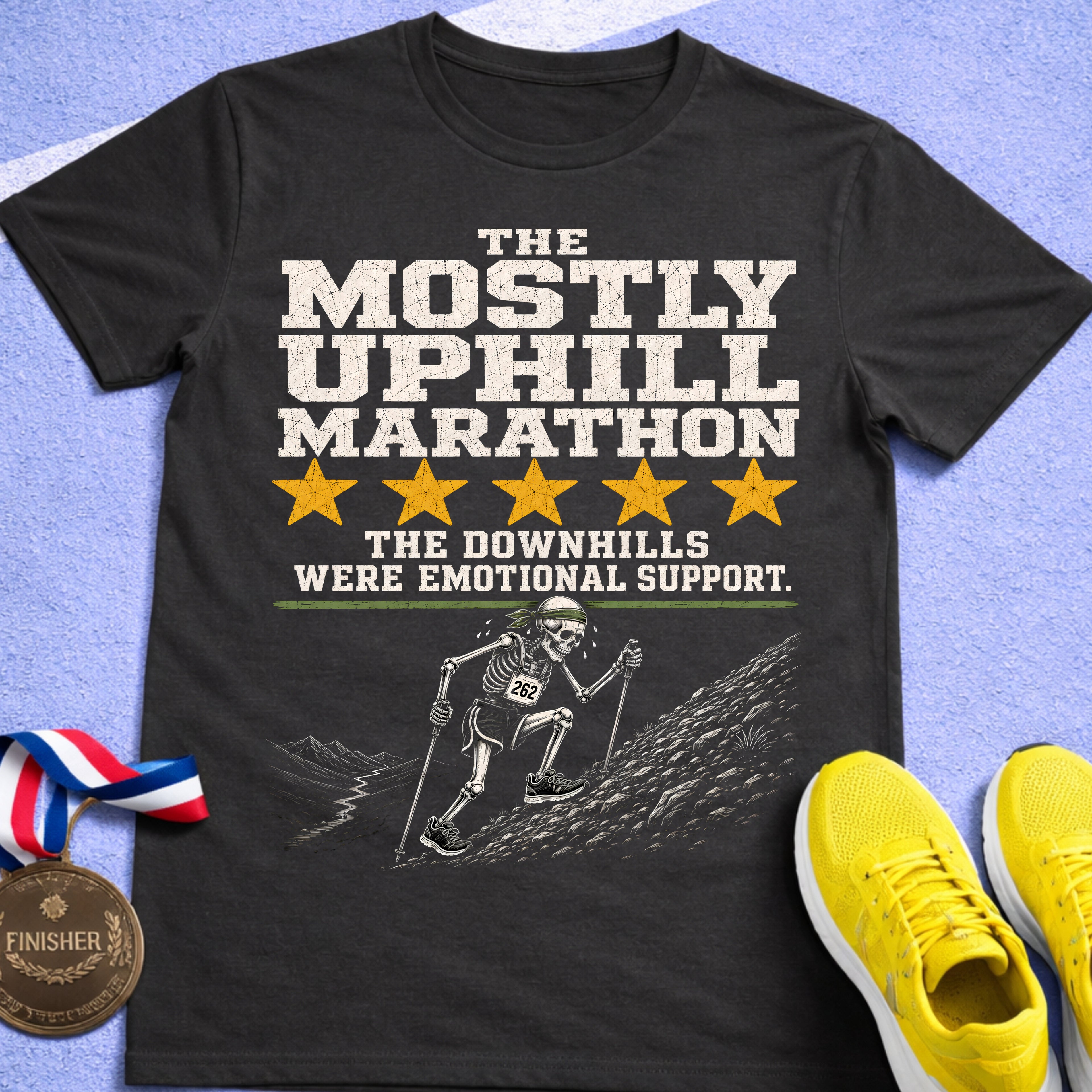 Mostly Uphill Marathon T-Shirt
