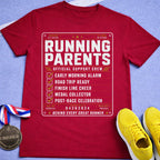 Running Parents Support Crew T-Shirt