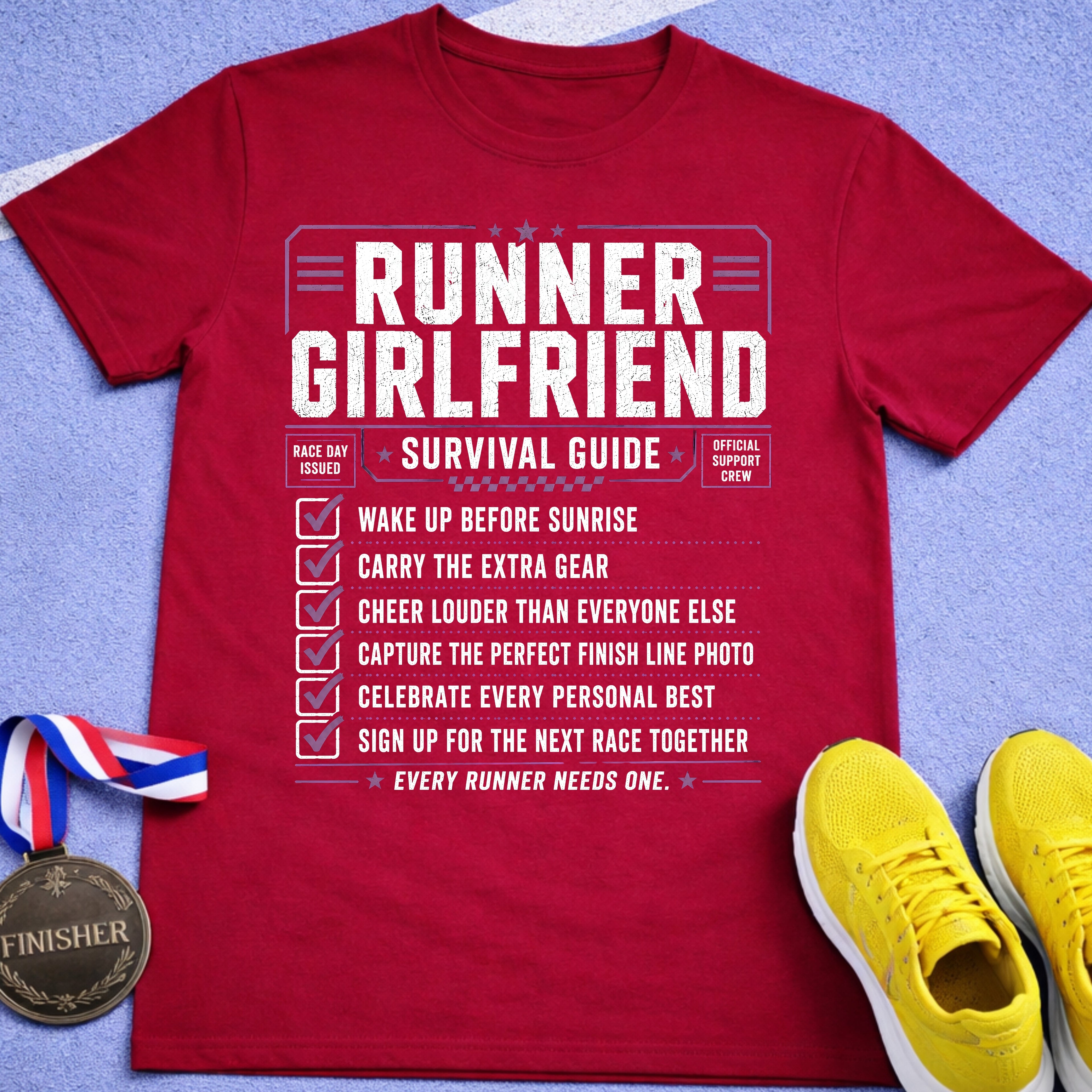 Runner Girlfriend Survival Guide T-Shirt