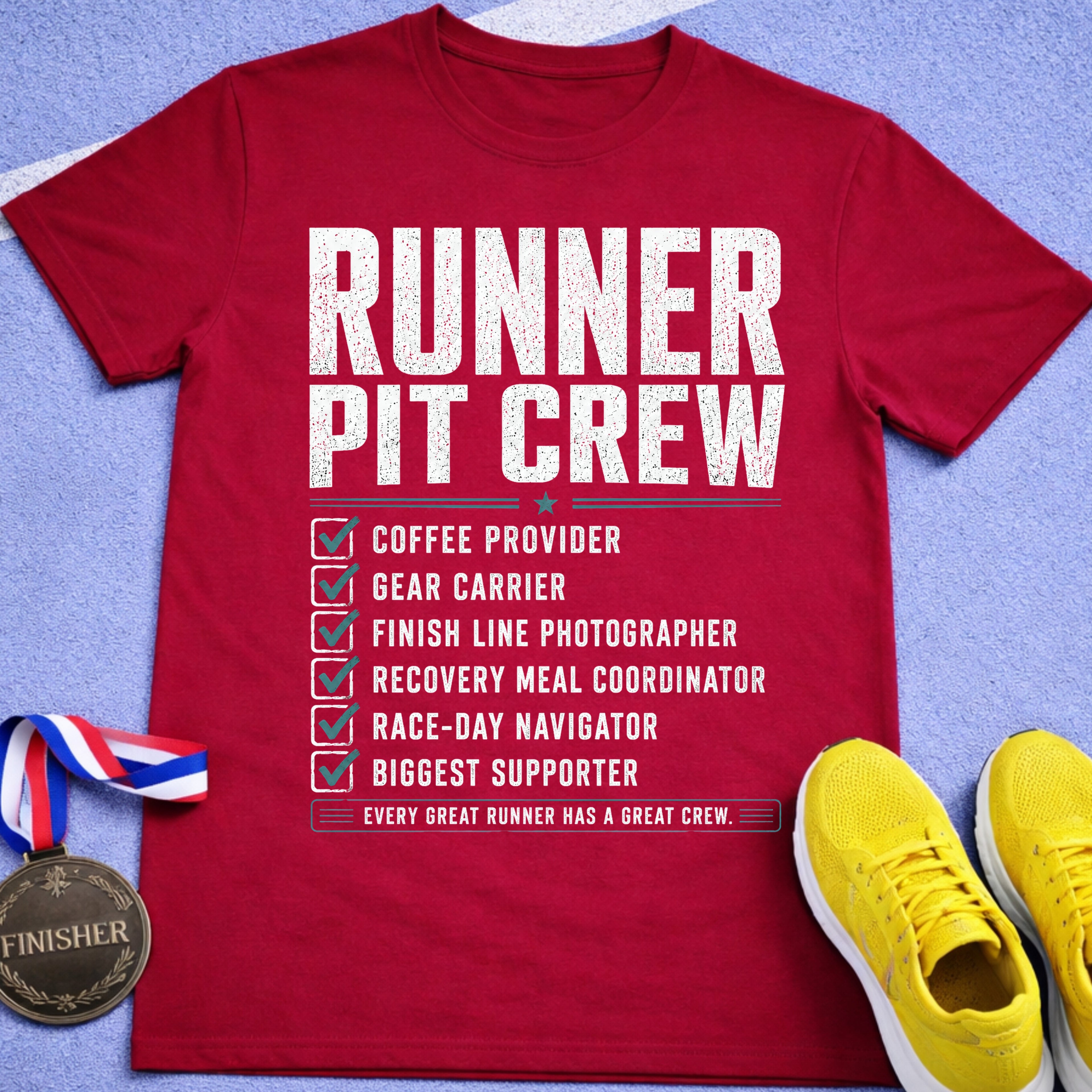 Runner Pit Crew T-Shirt
