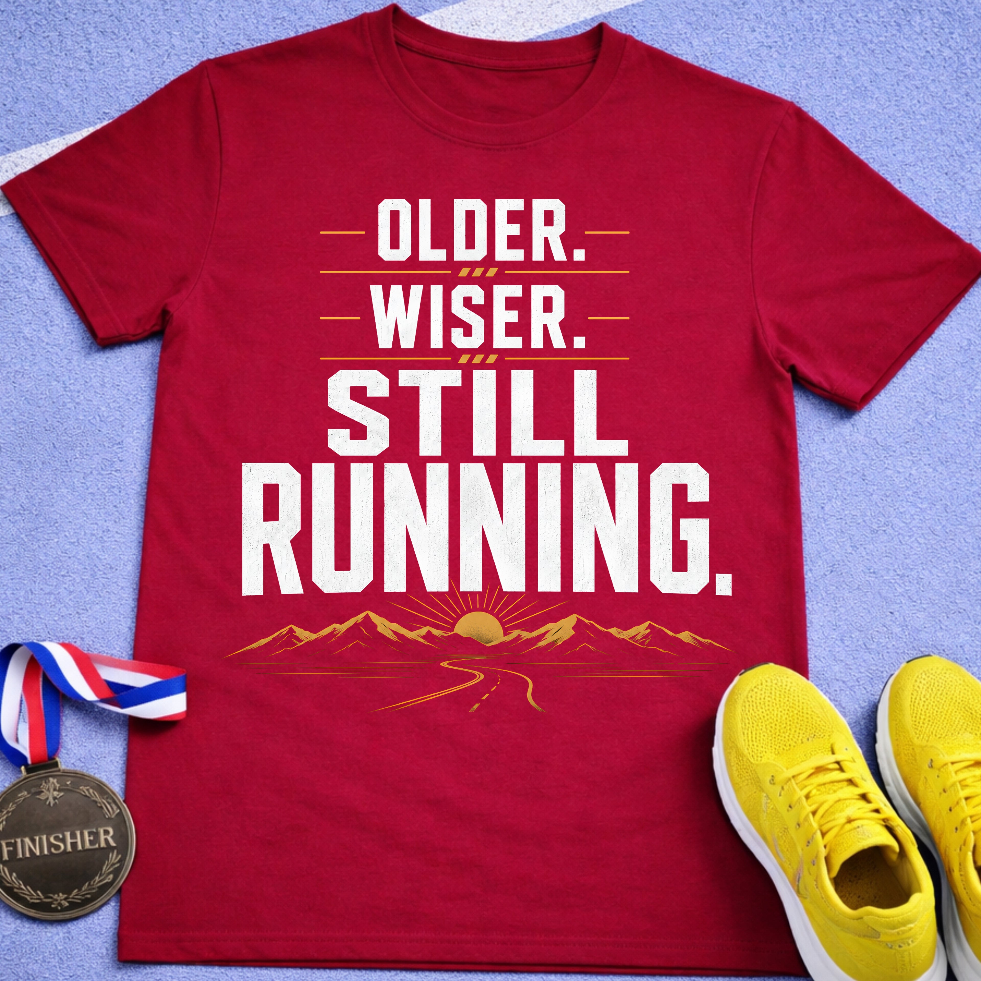 Older. Wiser. Still Running T-Shirt