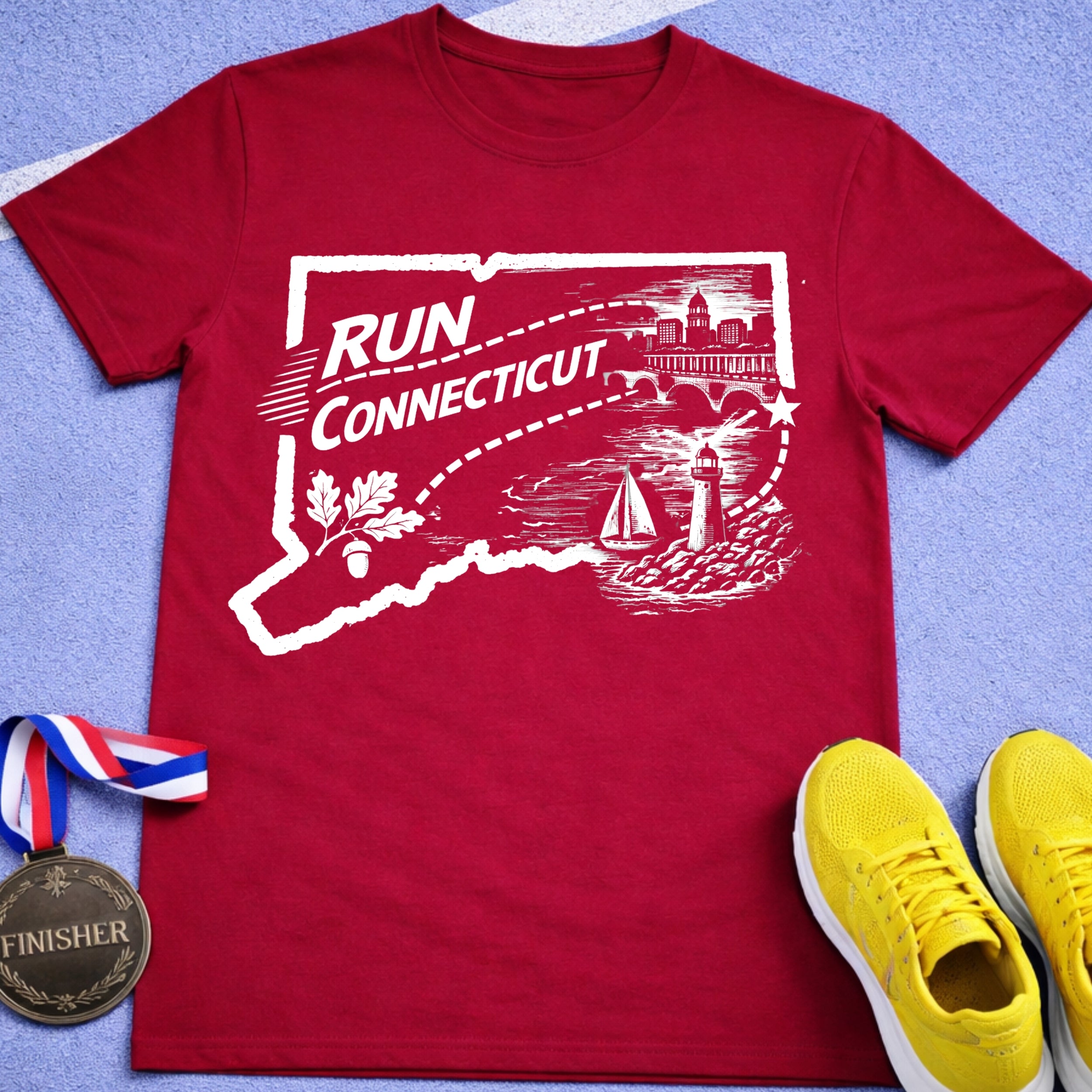 Run Connecticut T-Shirt