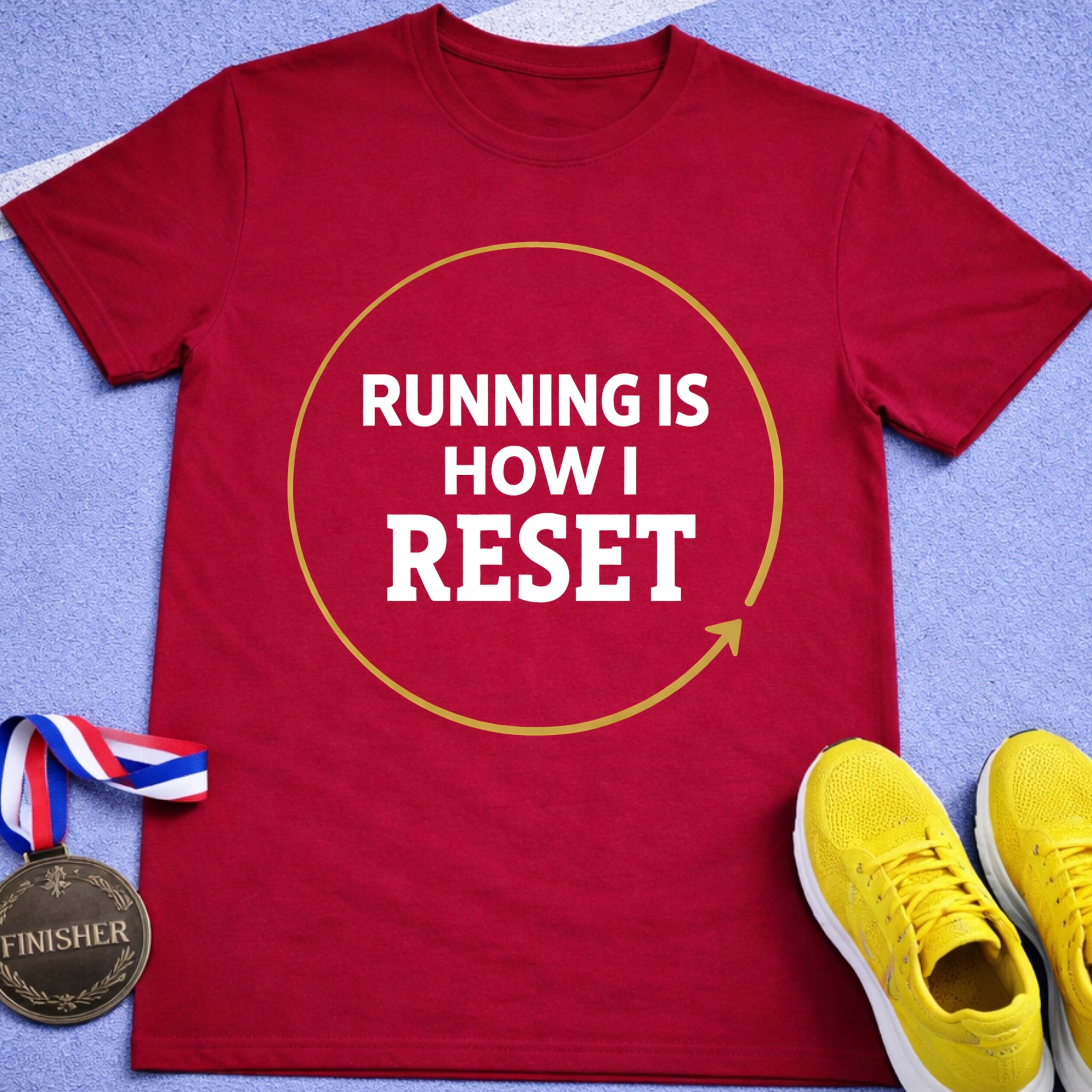 Running Is How I Reset T-Shirt