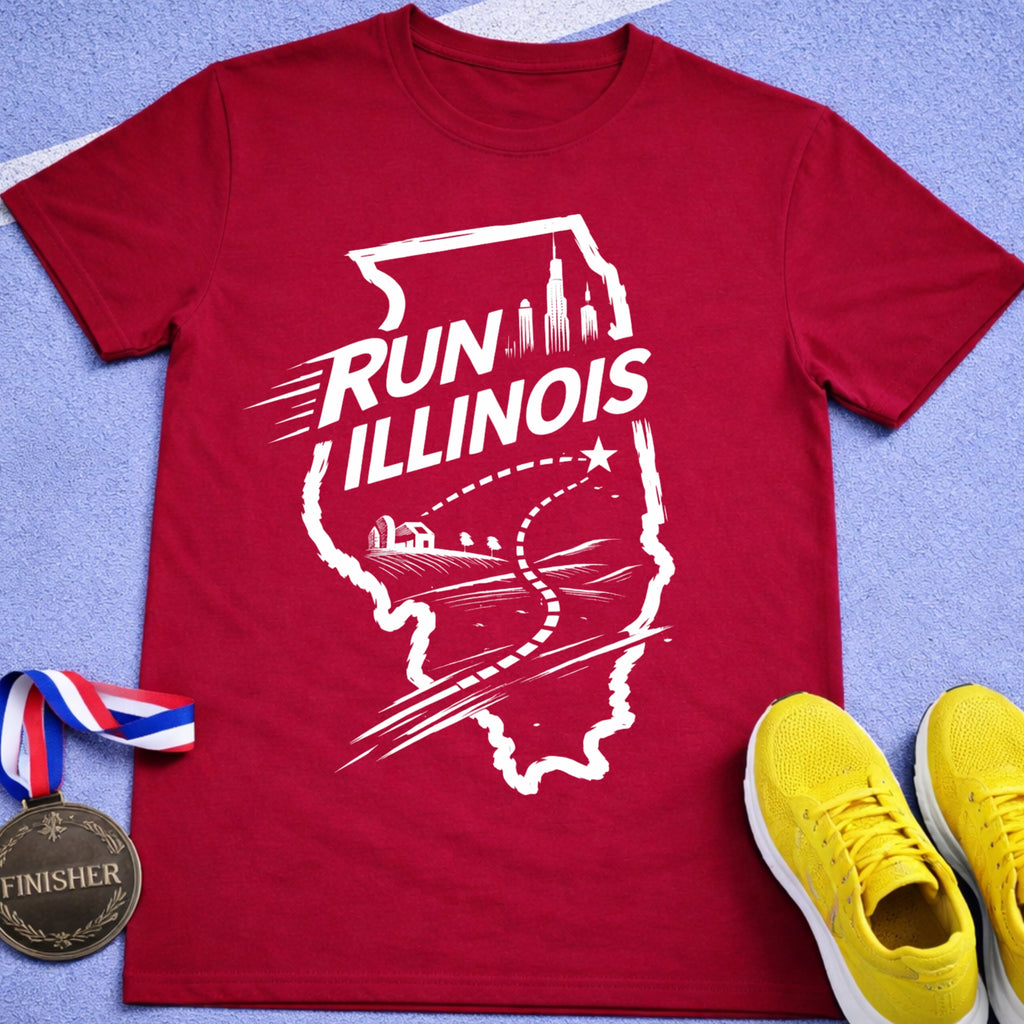 Run Illinois T-Shirt