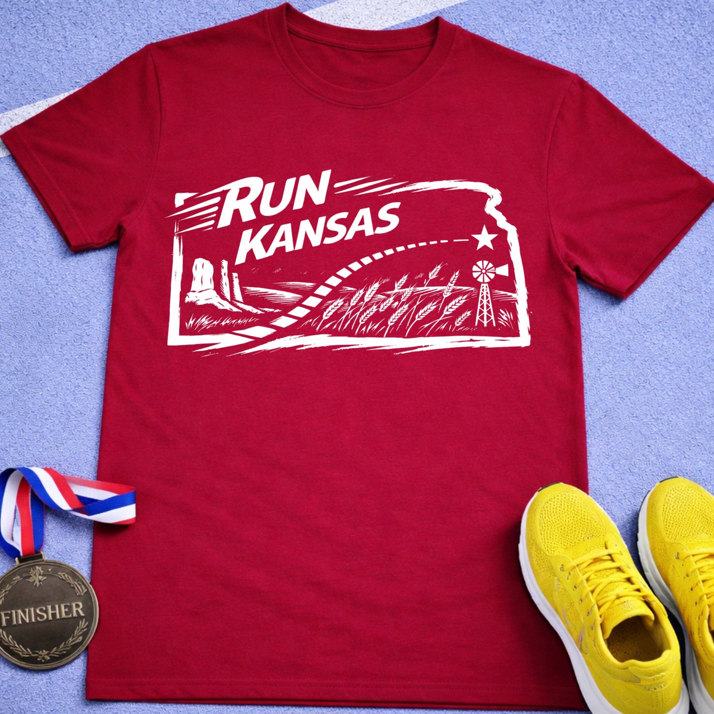 Run Kansas T-Shirt