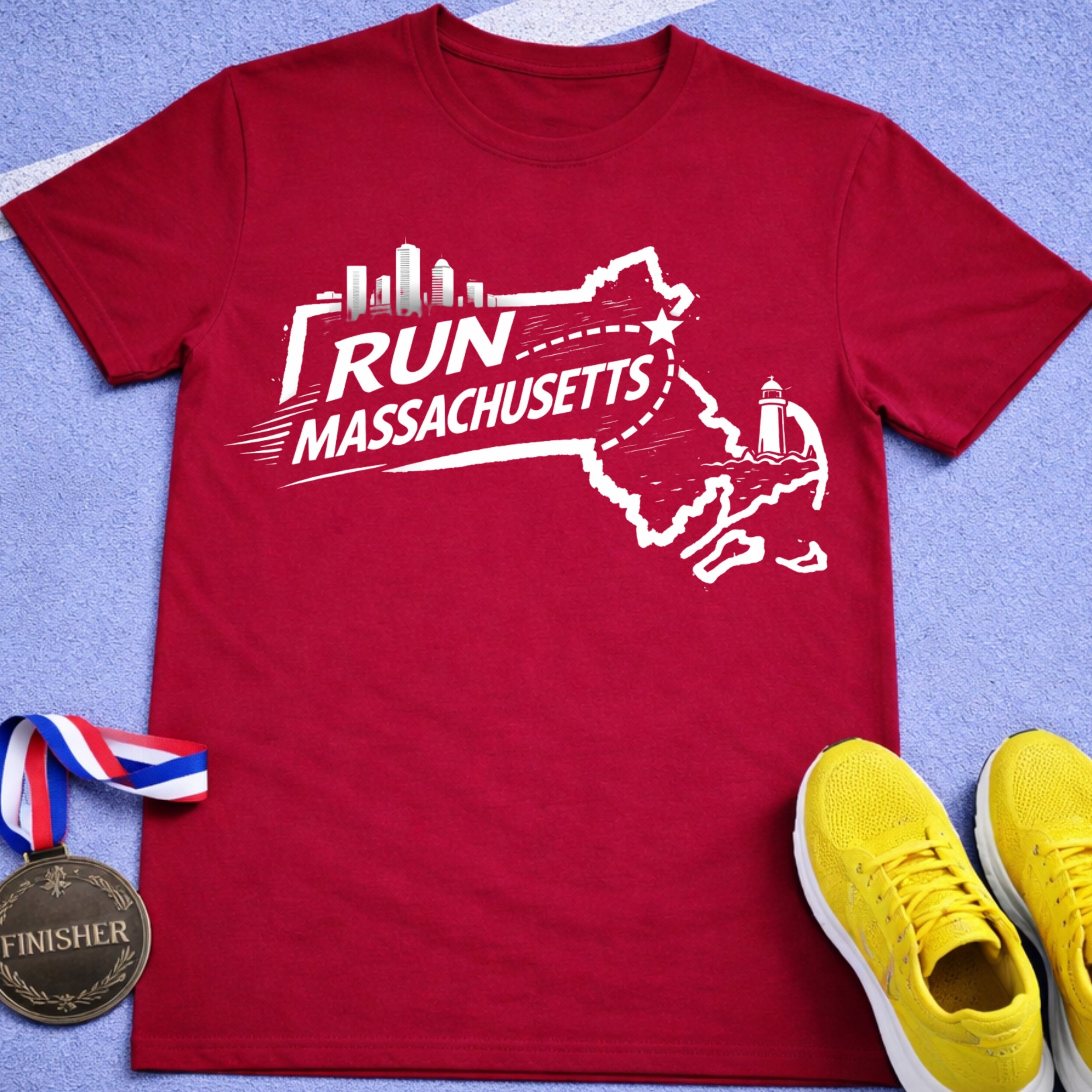 Run Massachusetts T-Shirt