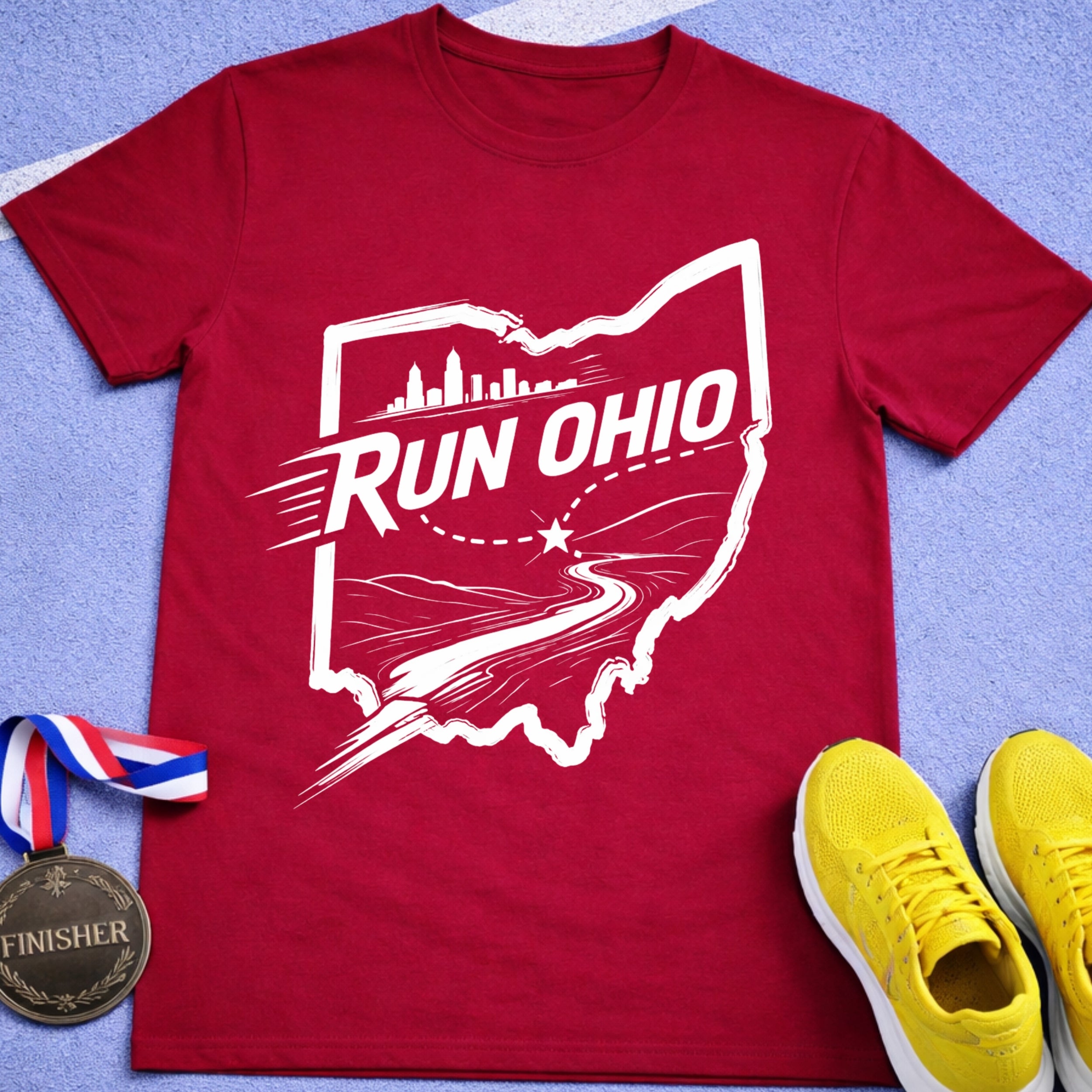Run Ohio T-Shirt