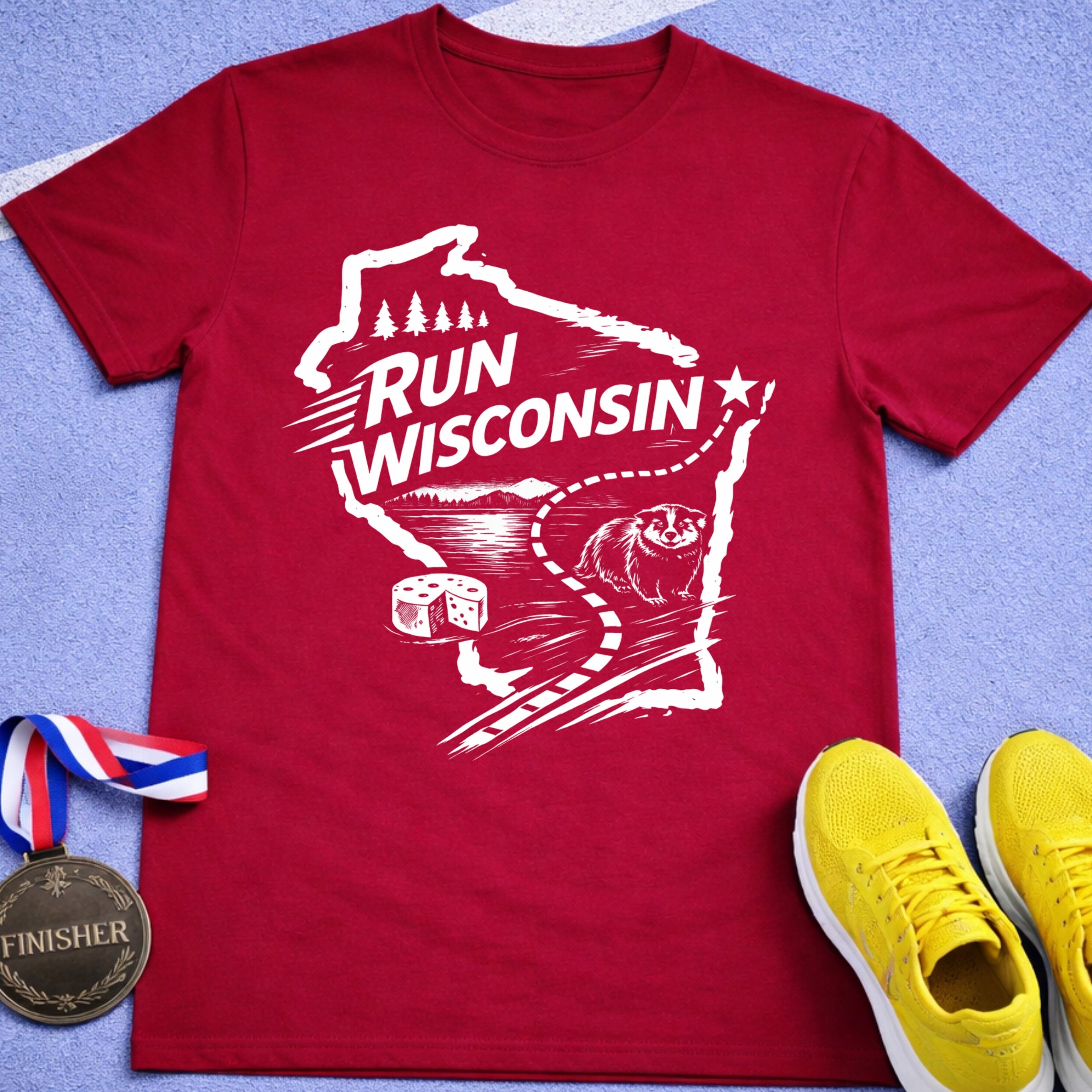 Run Wisconsin T-Shirt
