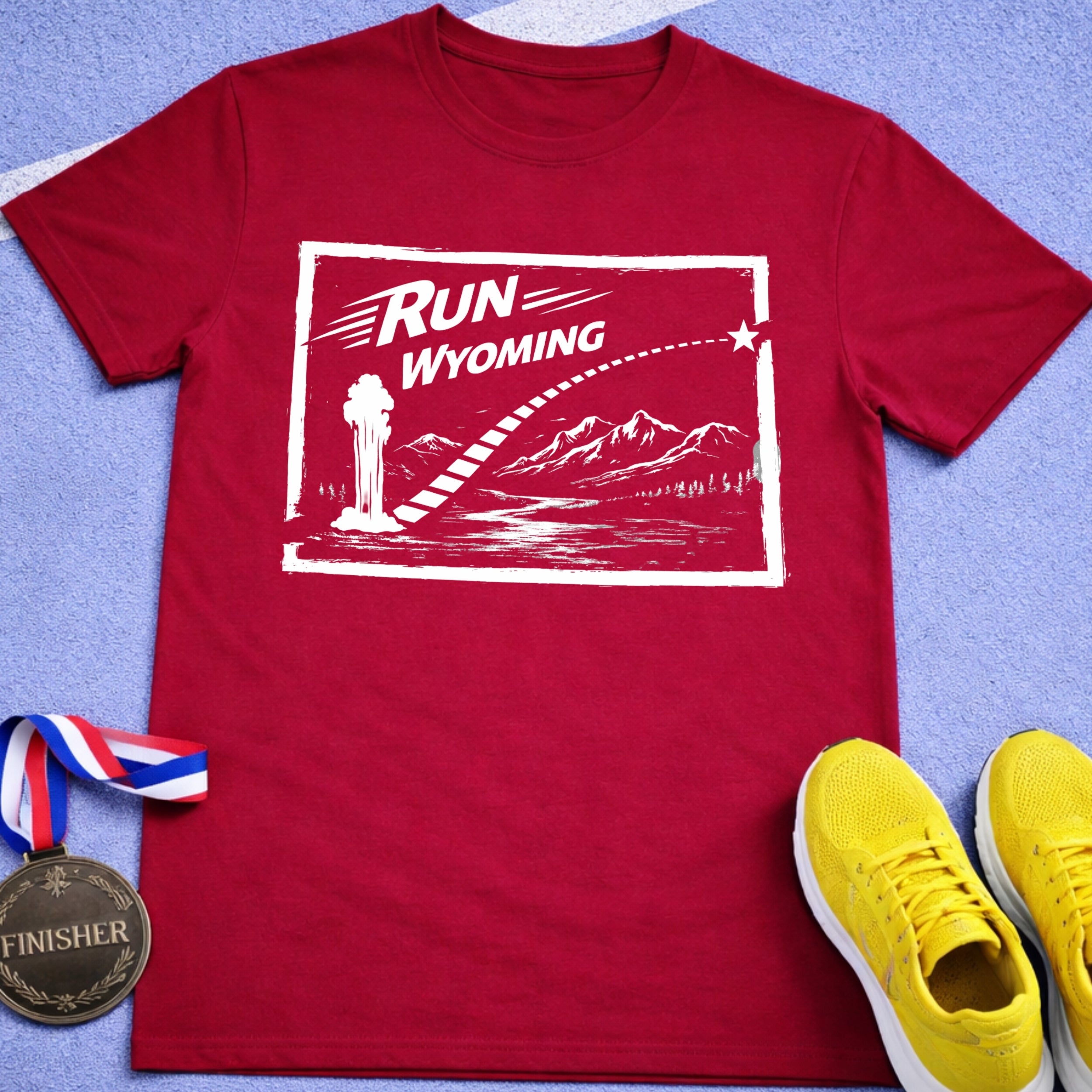 Run Wyoming T-Shirt