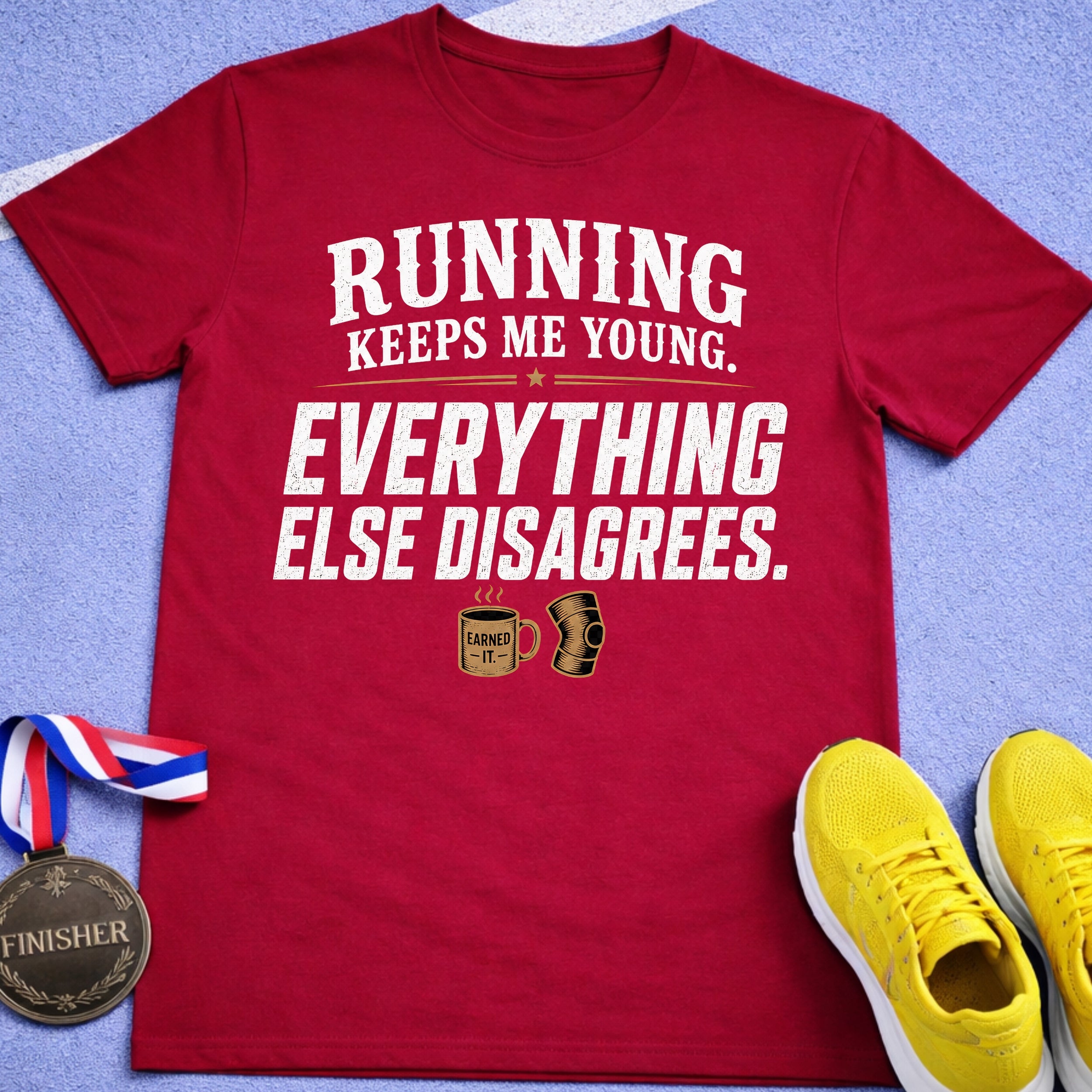 Running Keeps Me Young T-Shirt