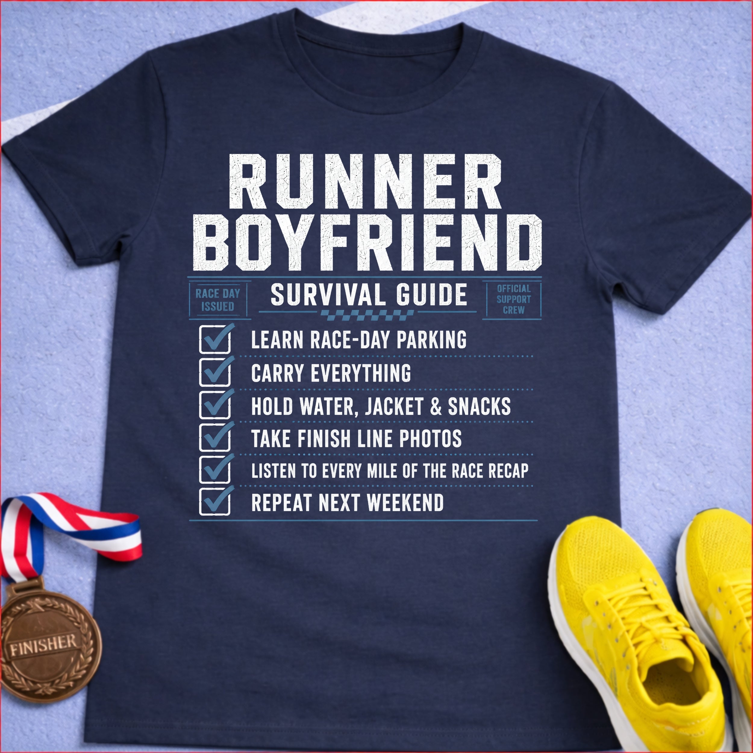 Runner Boyfriend Survival Guide T-Shirt