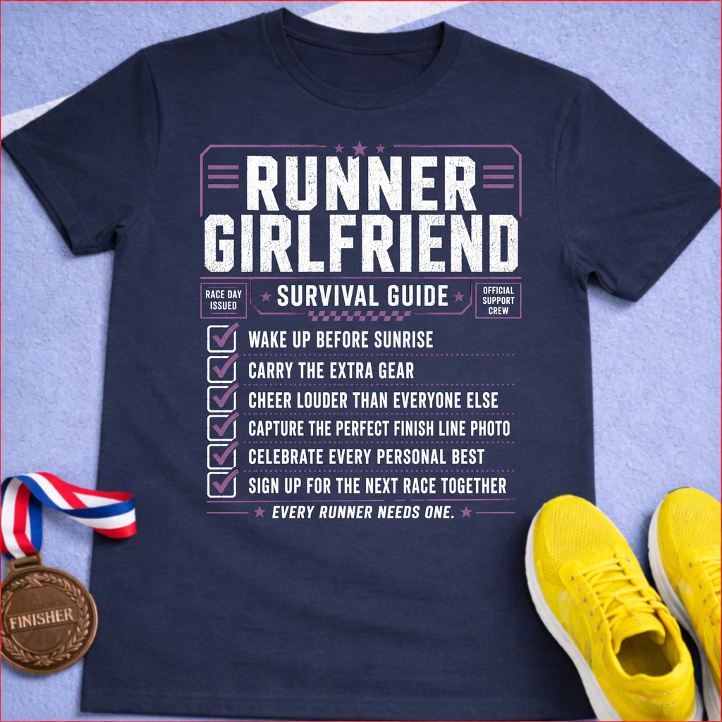 Runner Girlfriend Survival Guide T-Shirt